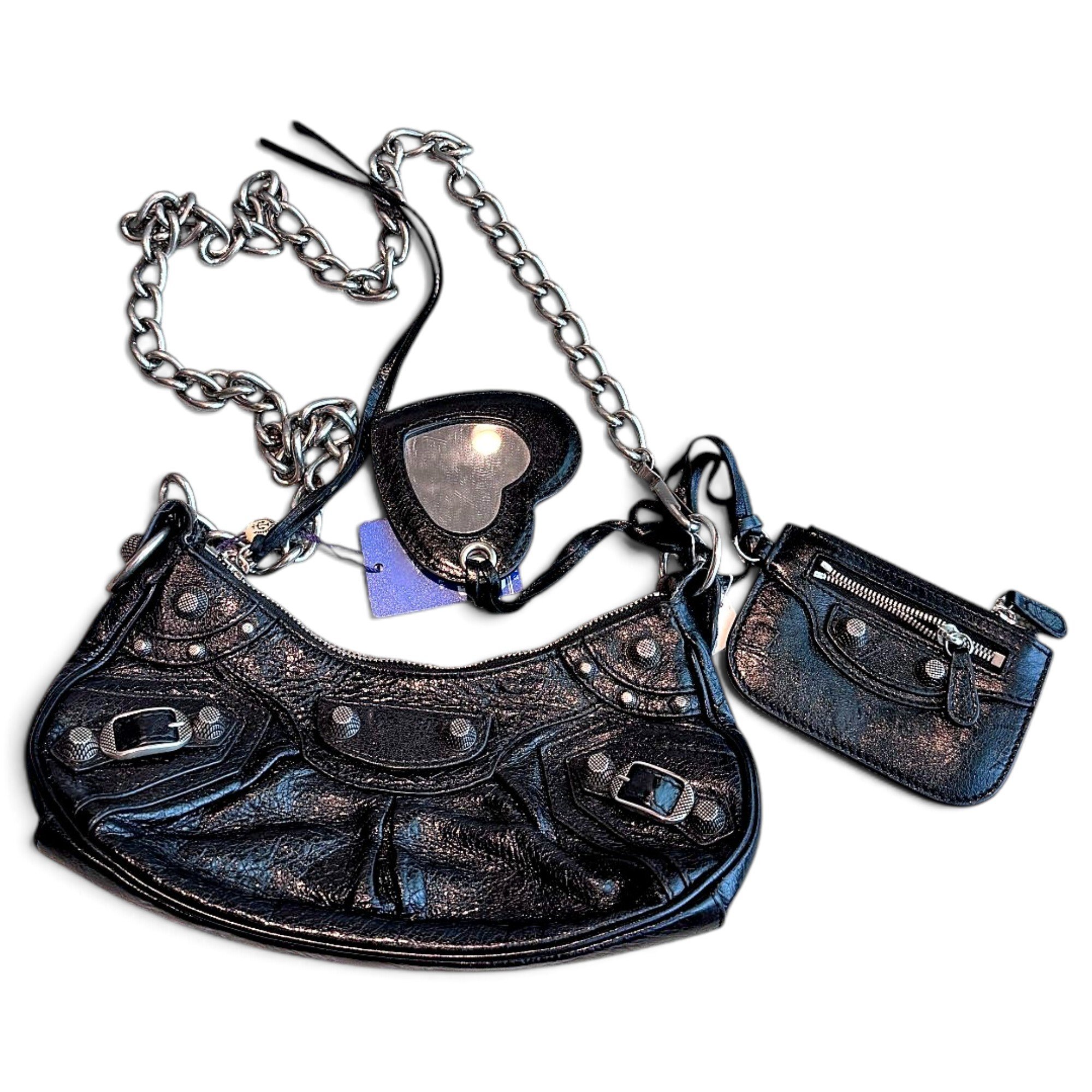 Le Cagole leather handbag