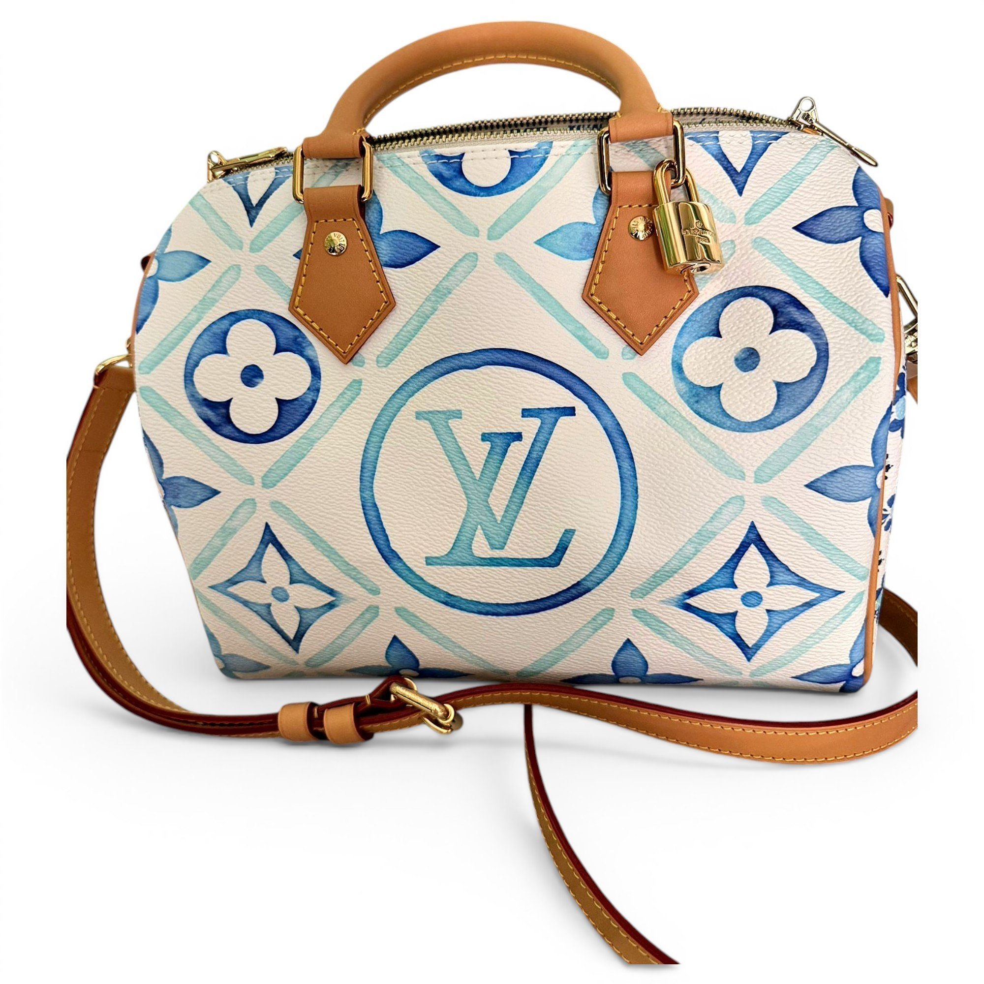 Speedy Bandoulière leather handbag