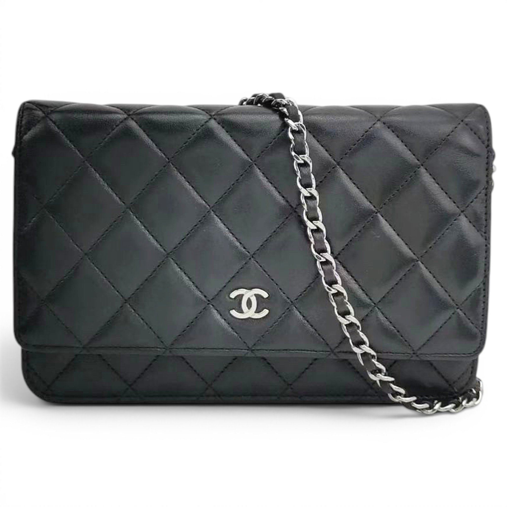 Wallet On Chain Timeless/Classique leather crossbody bag