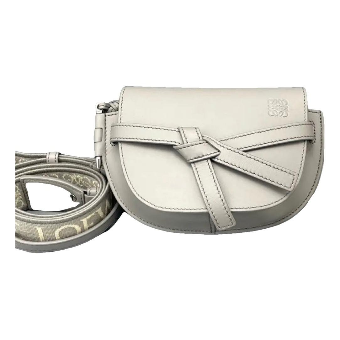Gate leather crossbody bag