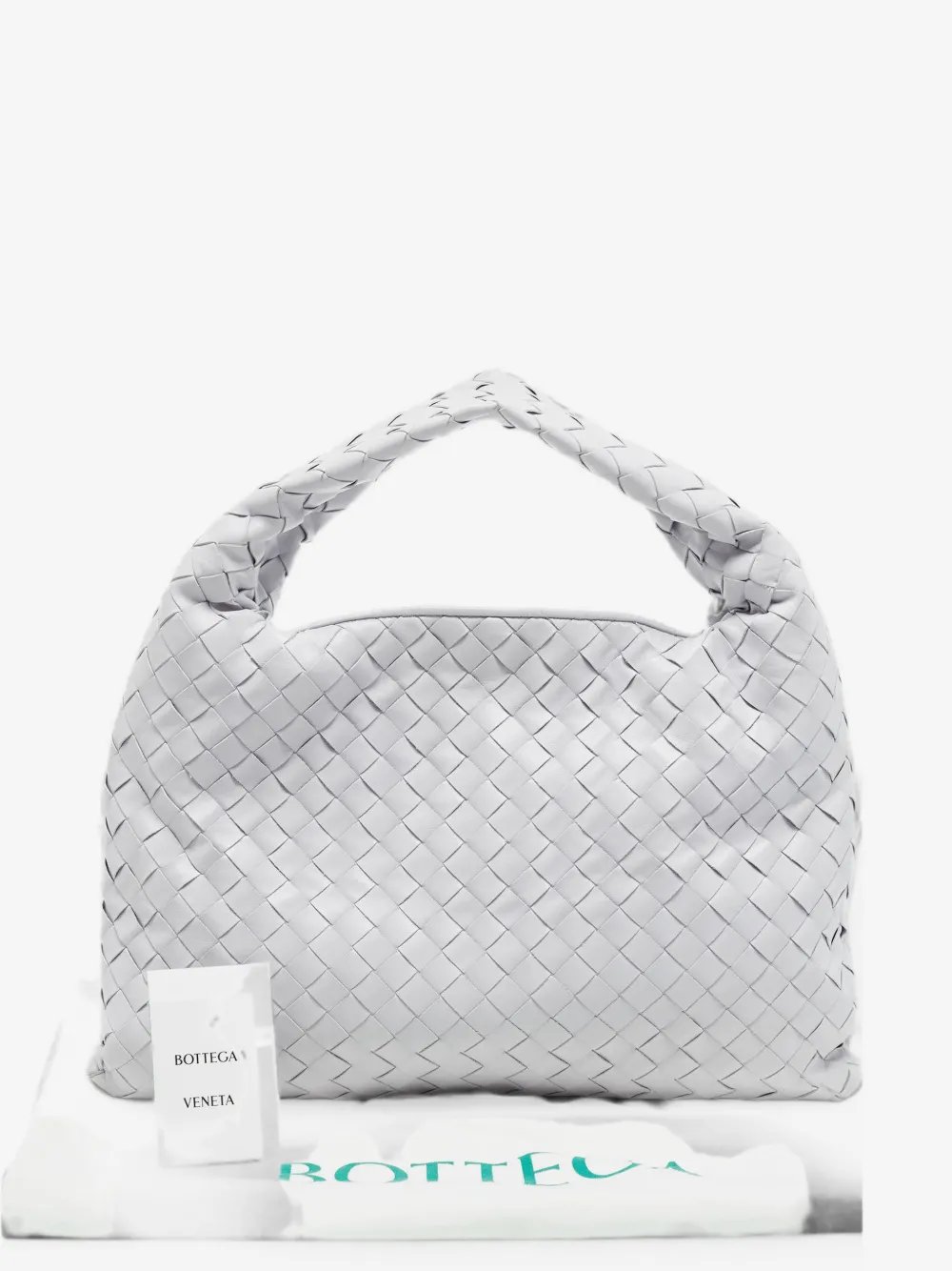 Bottega Veneta small Hop Intrecciato leather tote bag