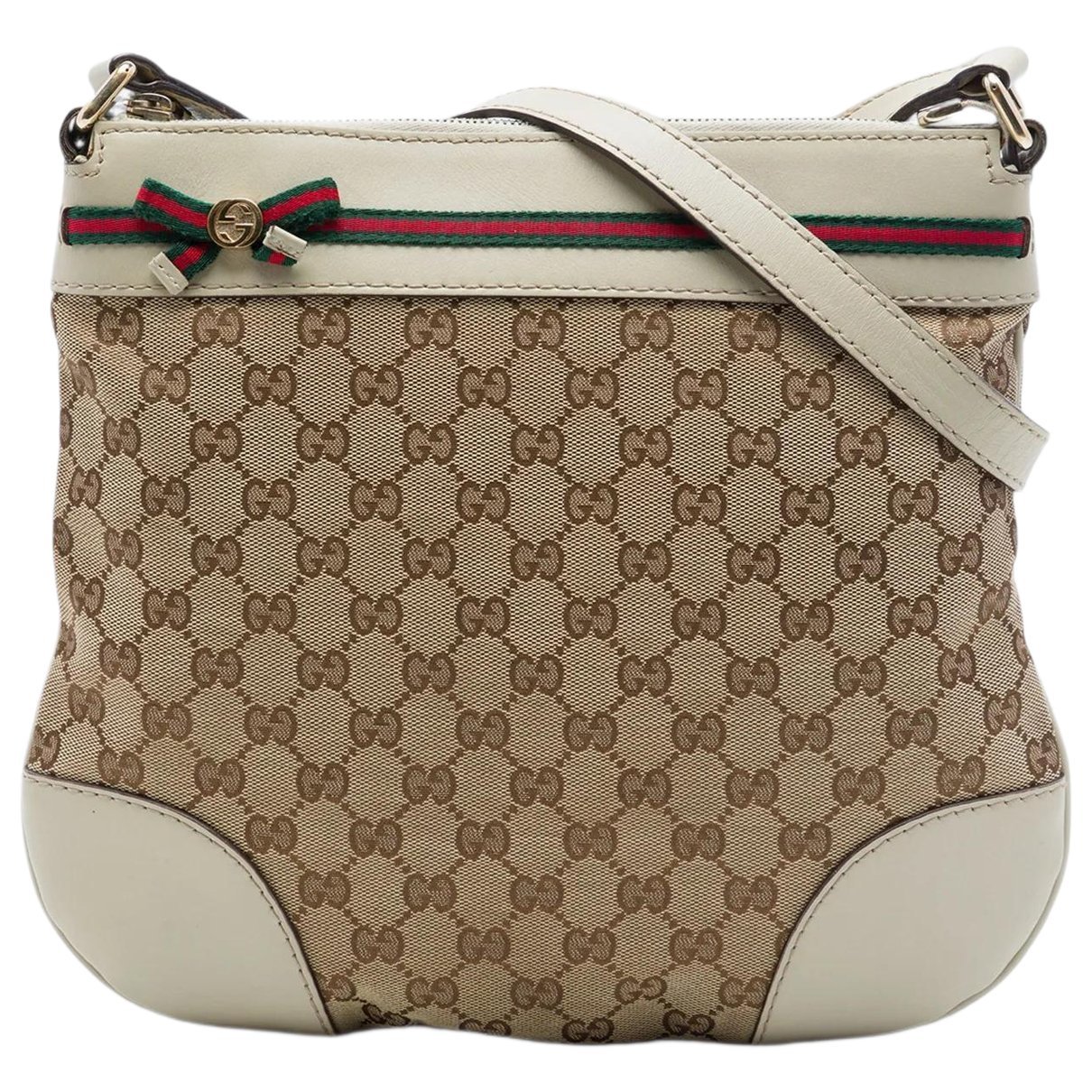 Gucci B cloth crossbody bag