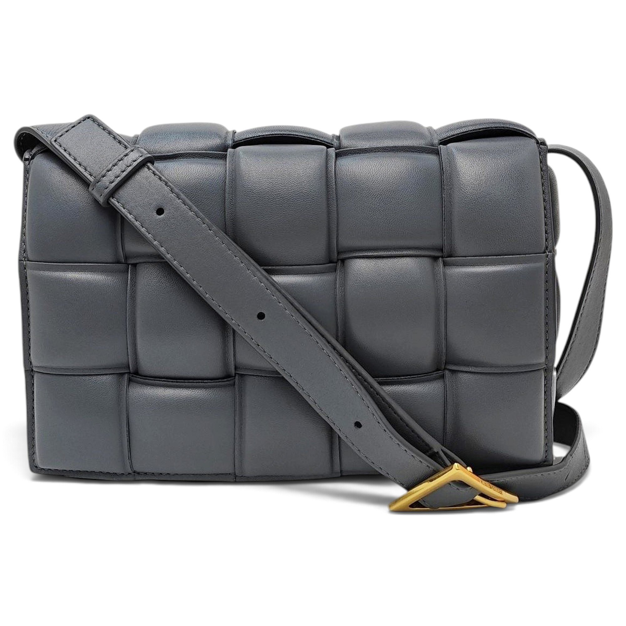 Brick Cassette leather handbag