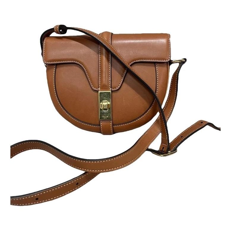 SAC 16 BESACE leather handbag