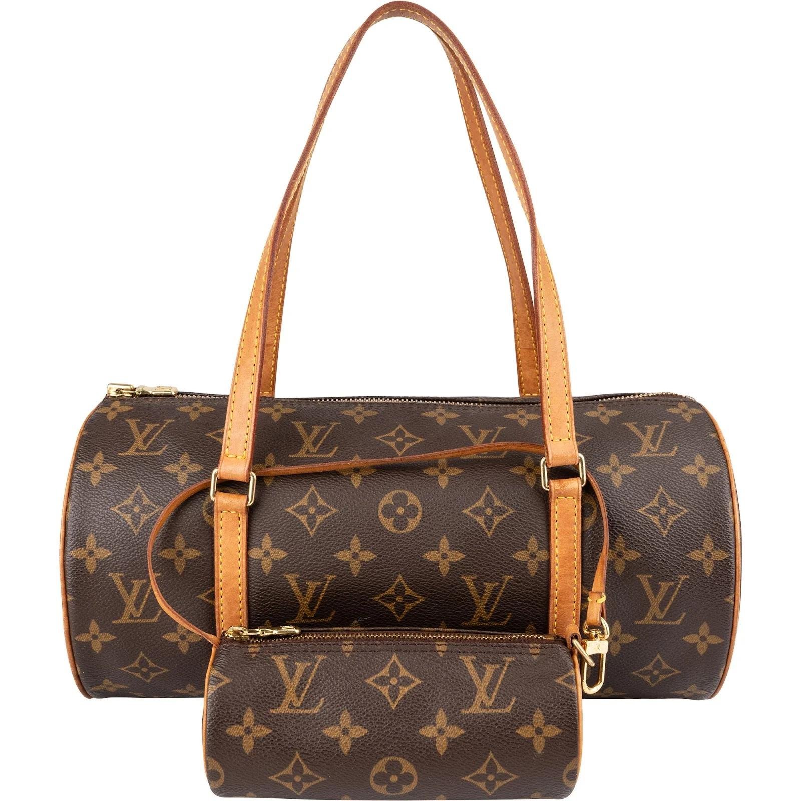 Papillon leather handbag