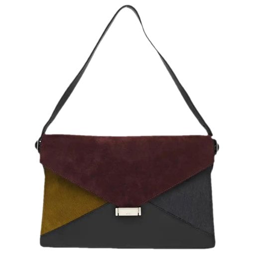 Diamond Clutch leather handbag