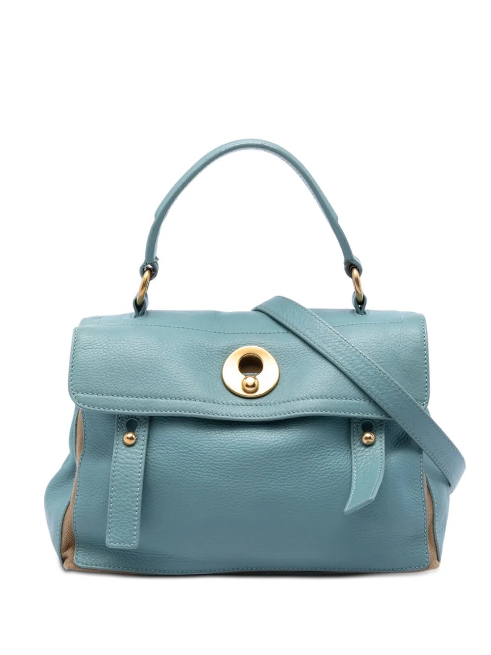 20th Century Small Leather Muse Two satchel