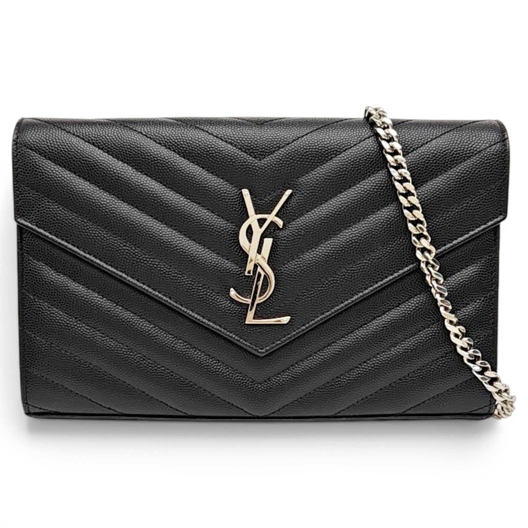 Baby monogramme leather handbag