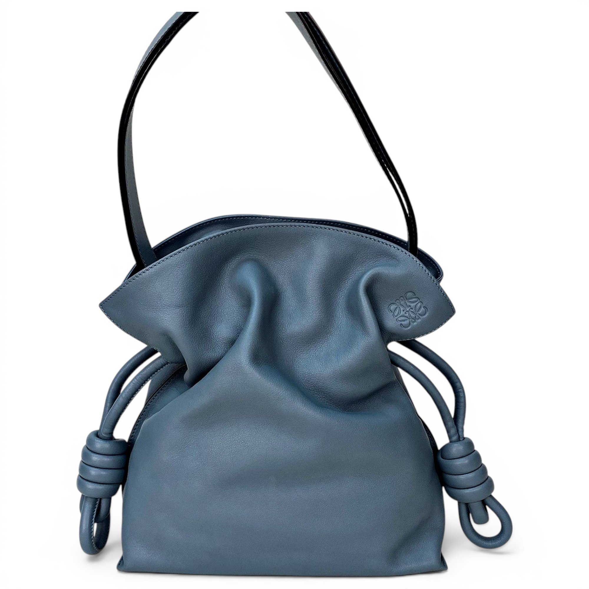 Flamenco leather handbag