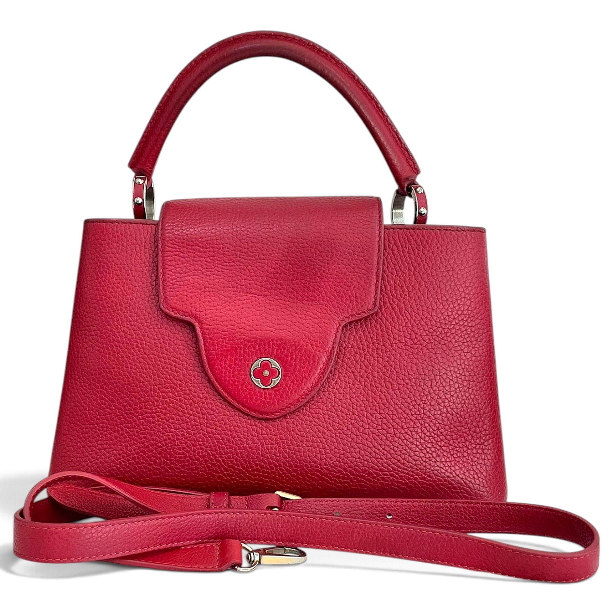 Capucines leather handbag