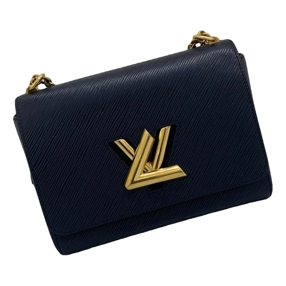 Twist leather handbag