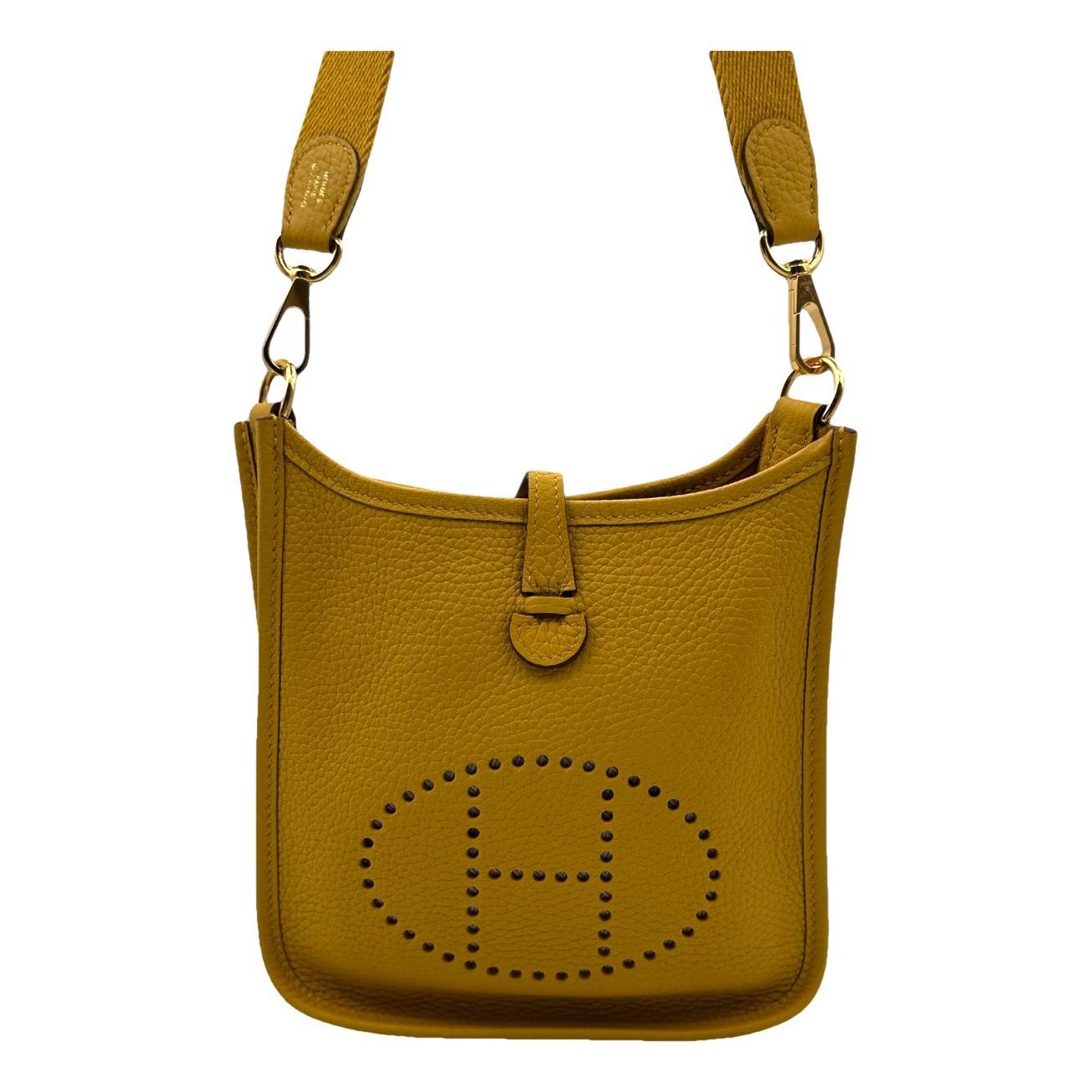 Mini Evelyne leather handbag
