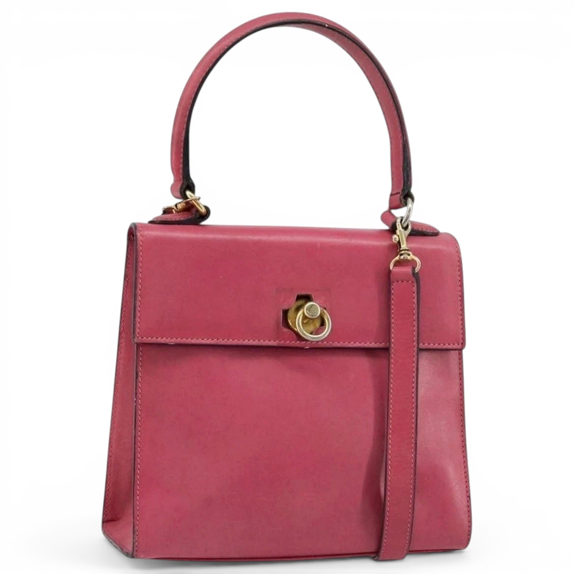 Leather handbag
