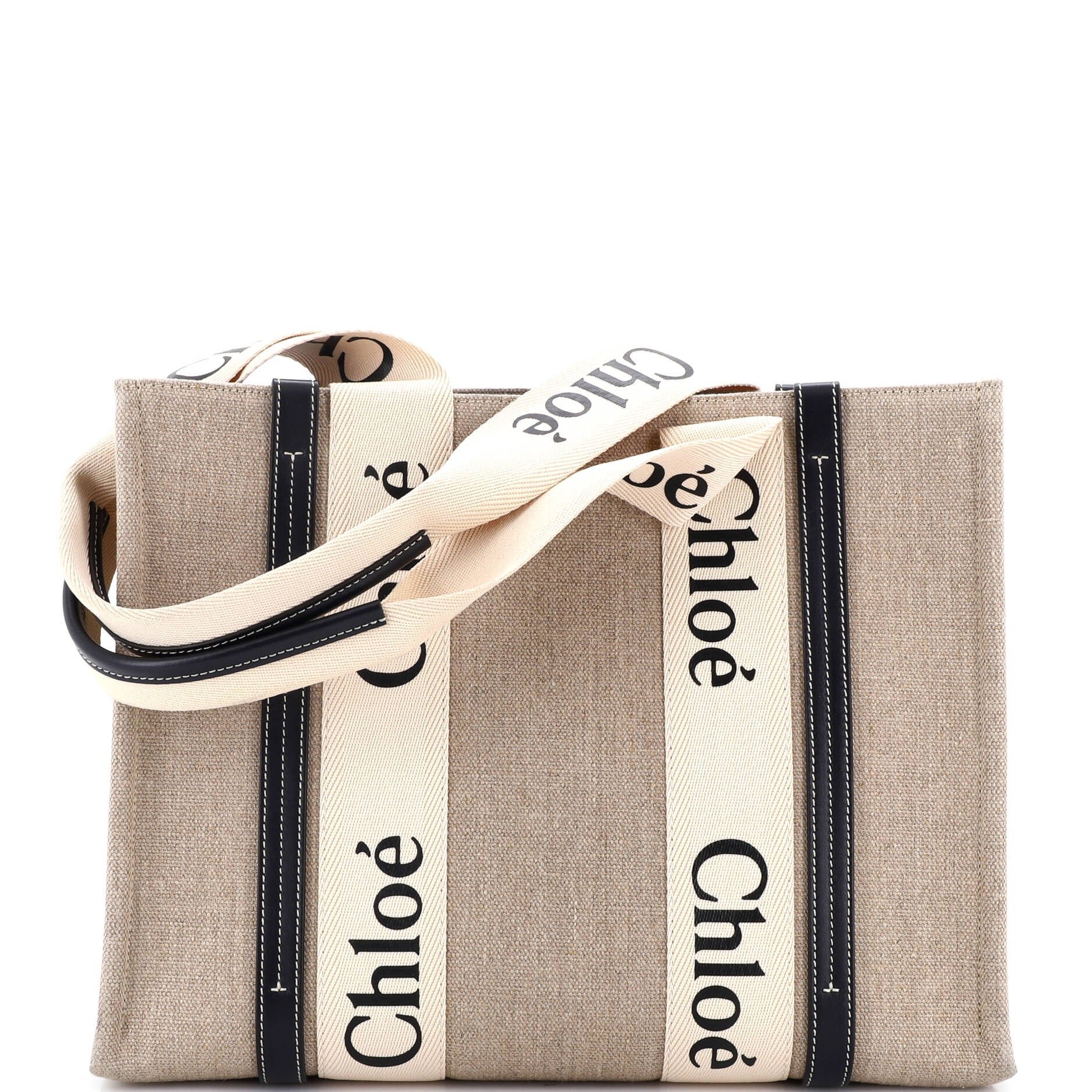 Leather tote