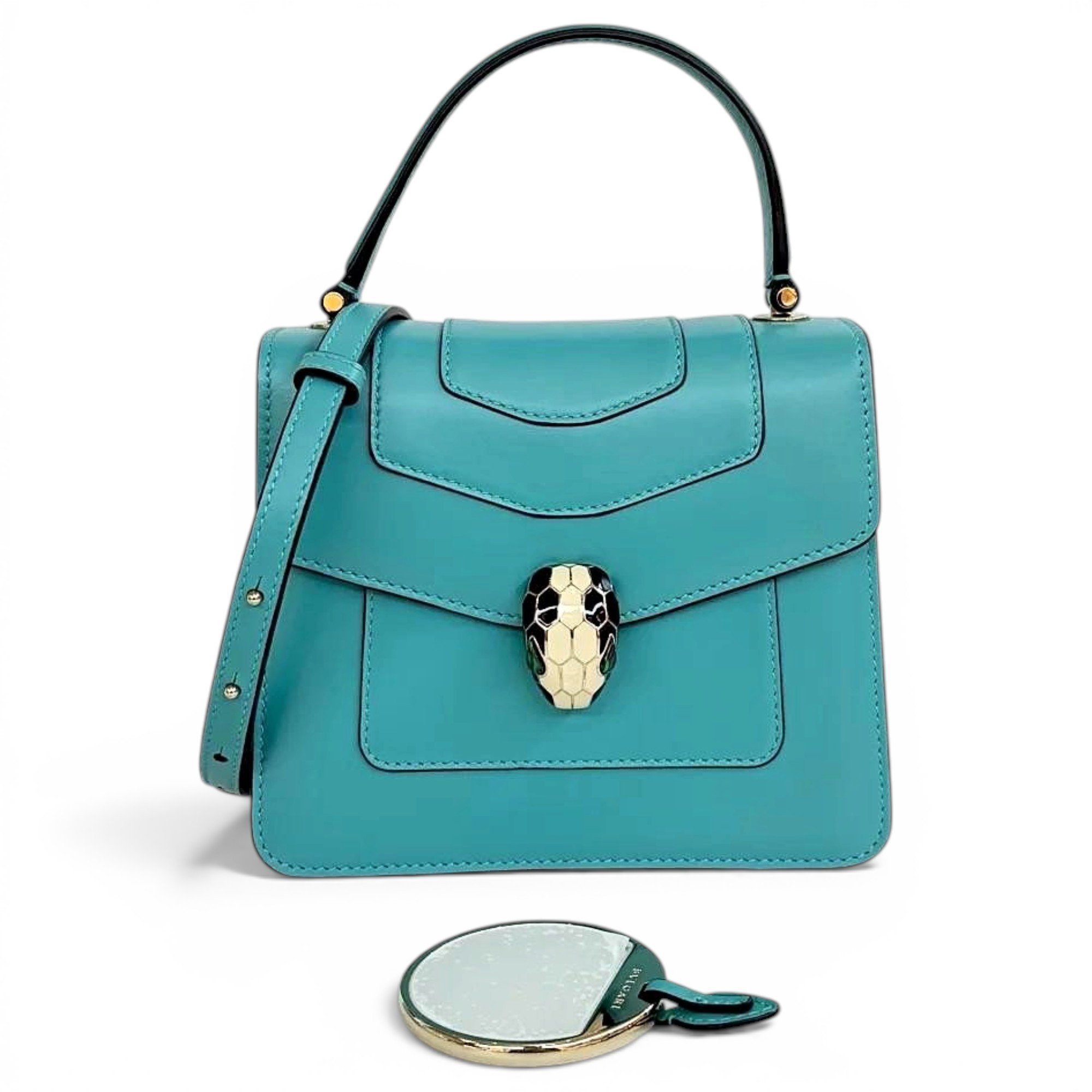 Leather handbag