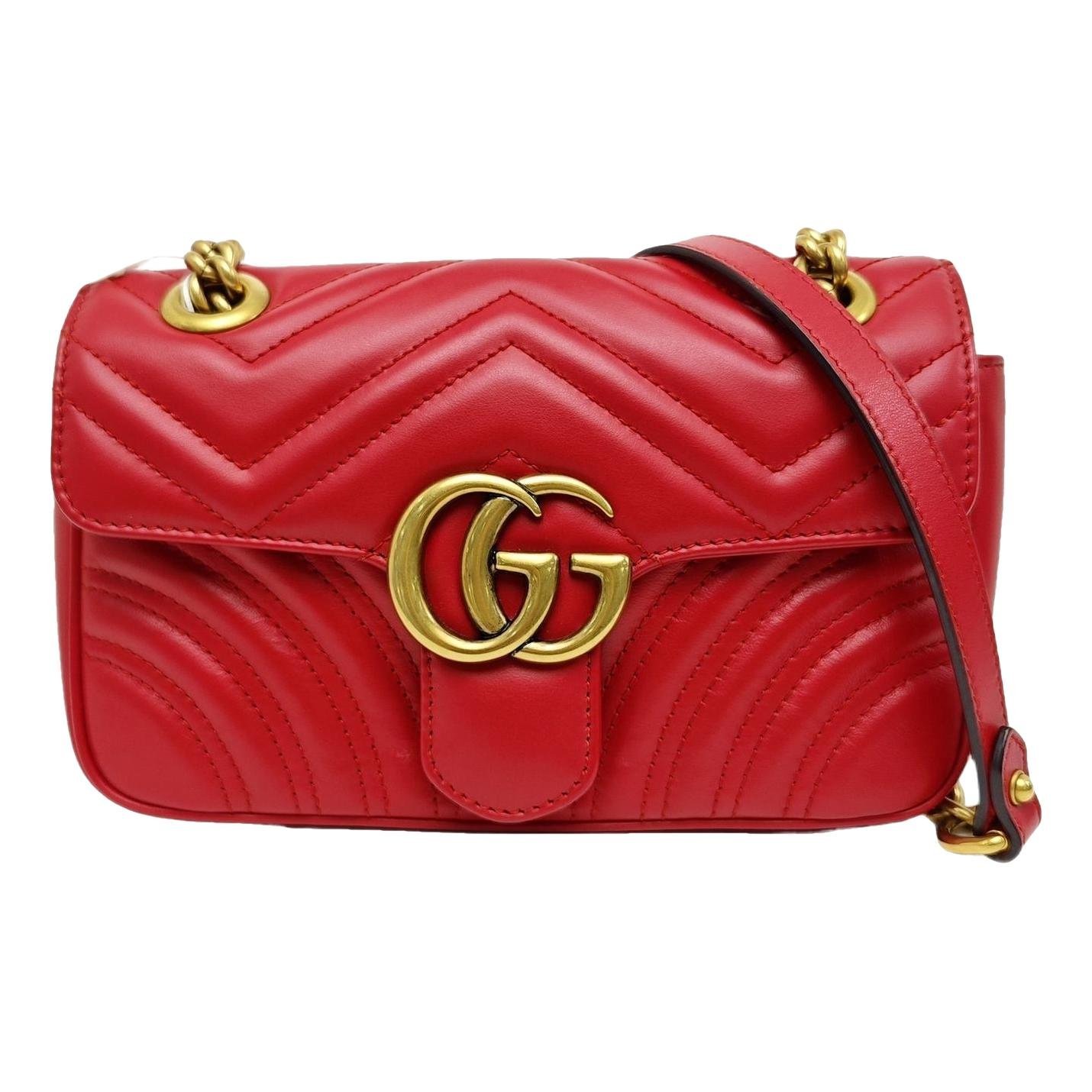 GG Marmont leather handbag