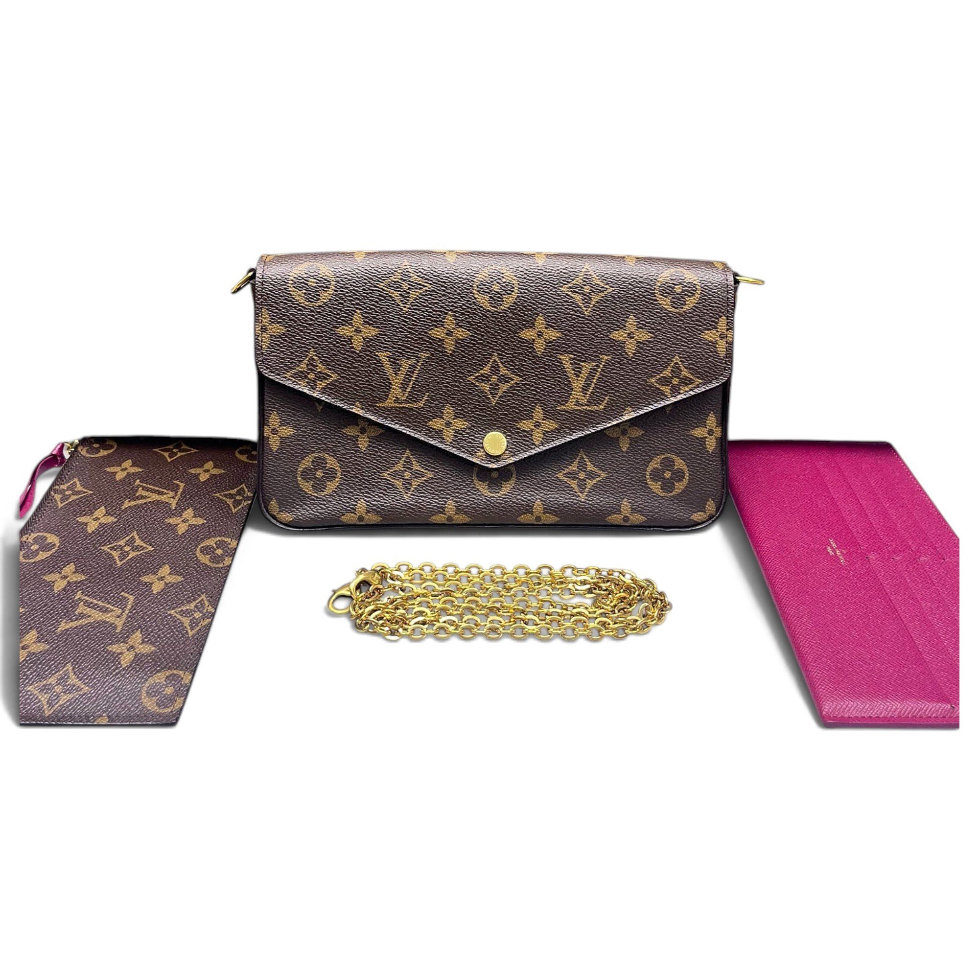 Félicie leather crossbody bag