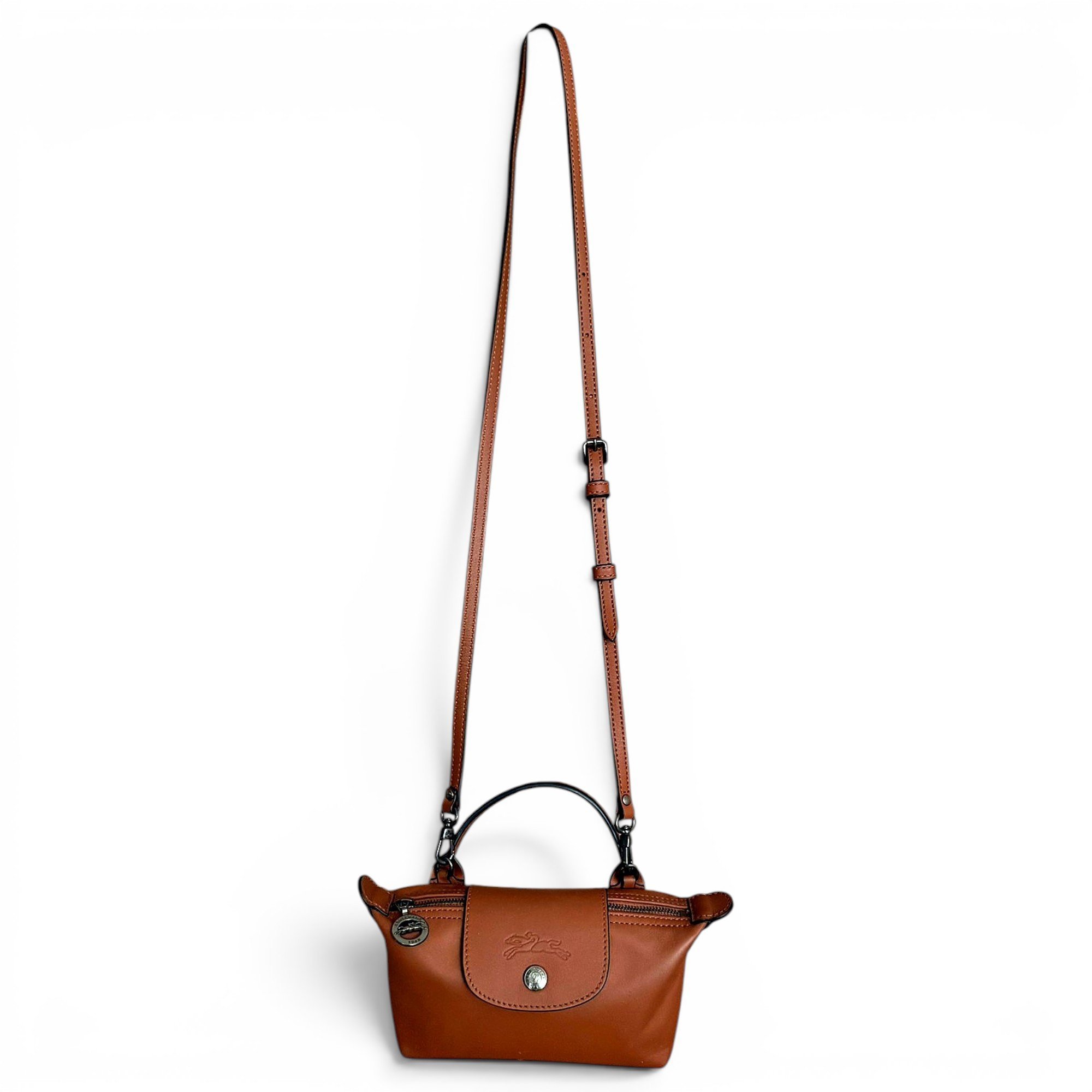 Leather crossbody bag