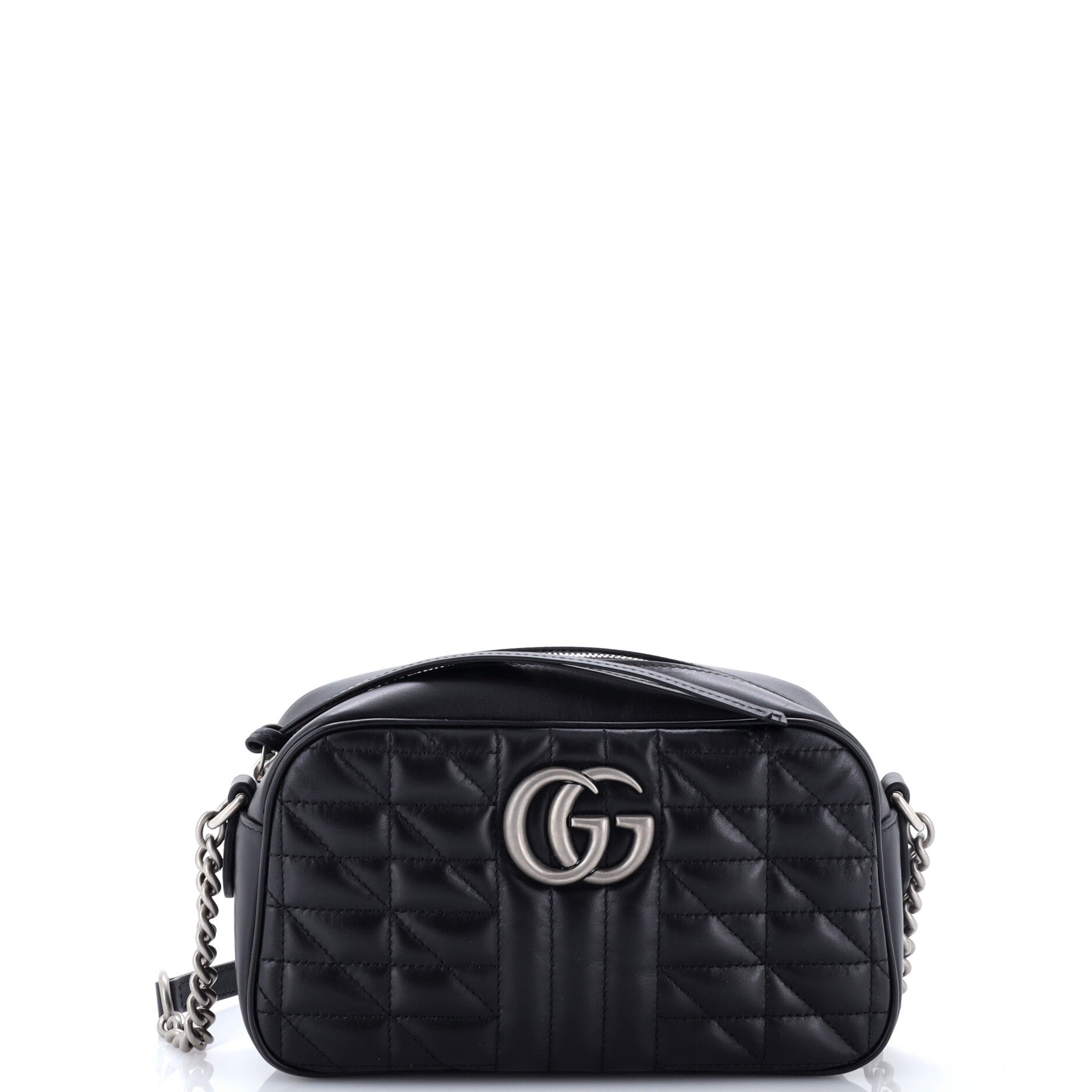 GG Marmont Shoulder Bag Mixed Matelasse Leather Small