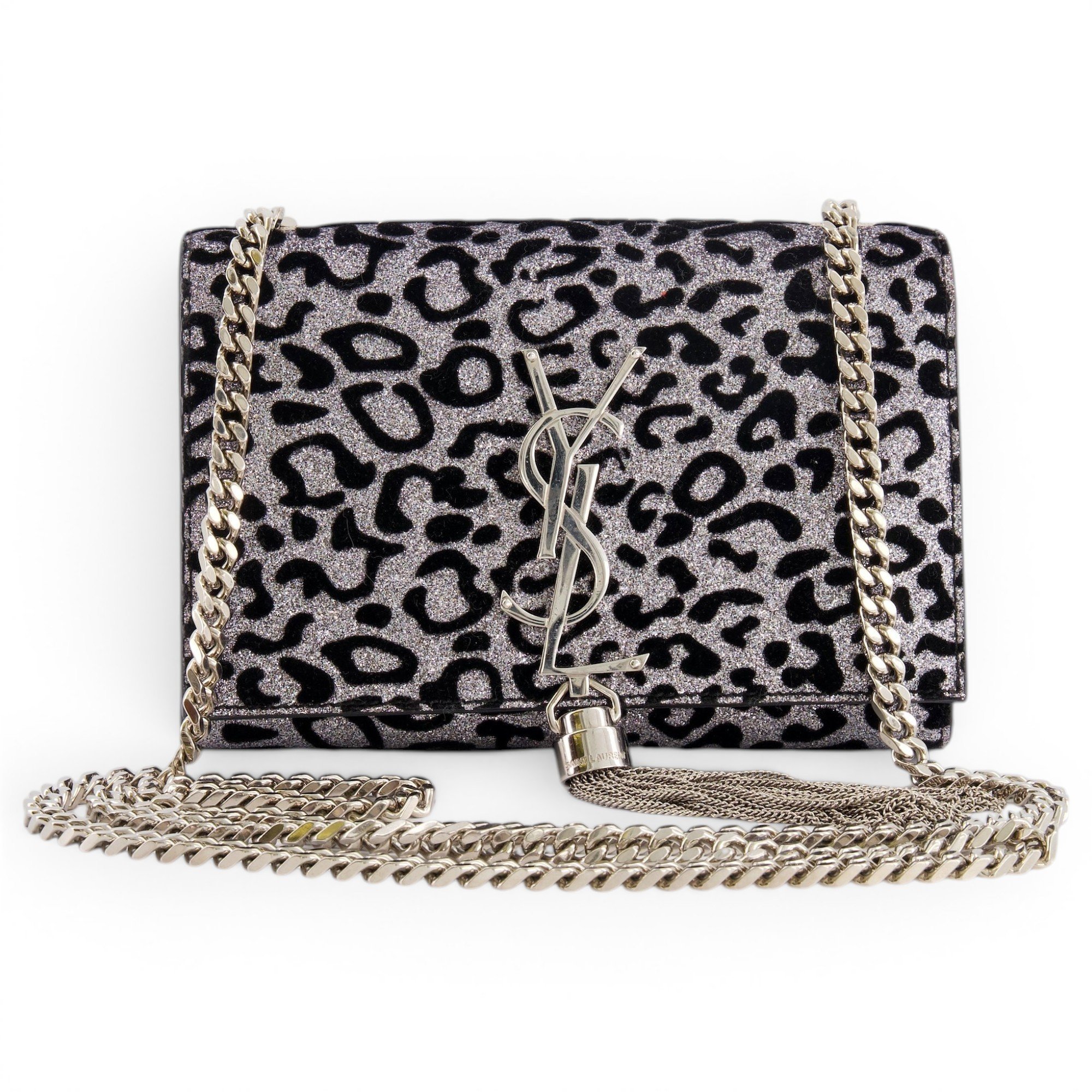 Pompom Kate leather mini bag