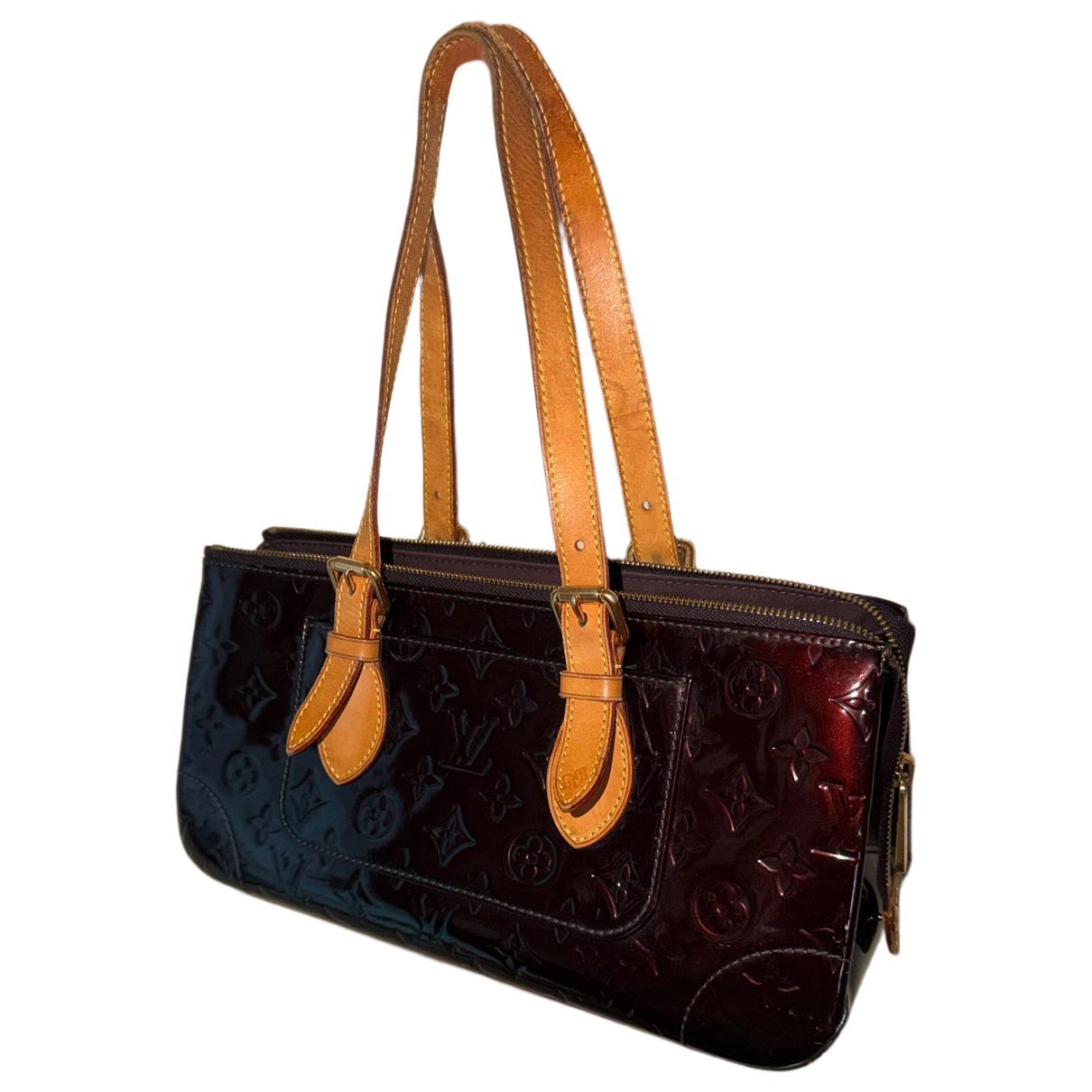 Bedford patent leather handbag