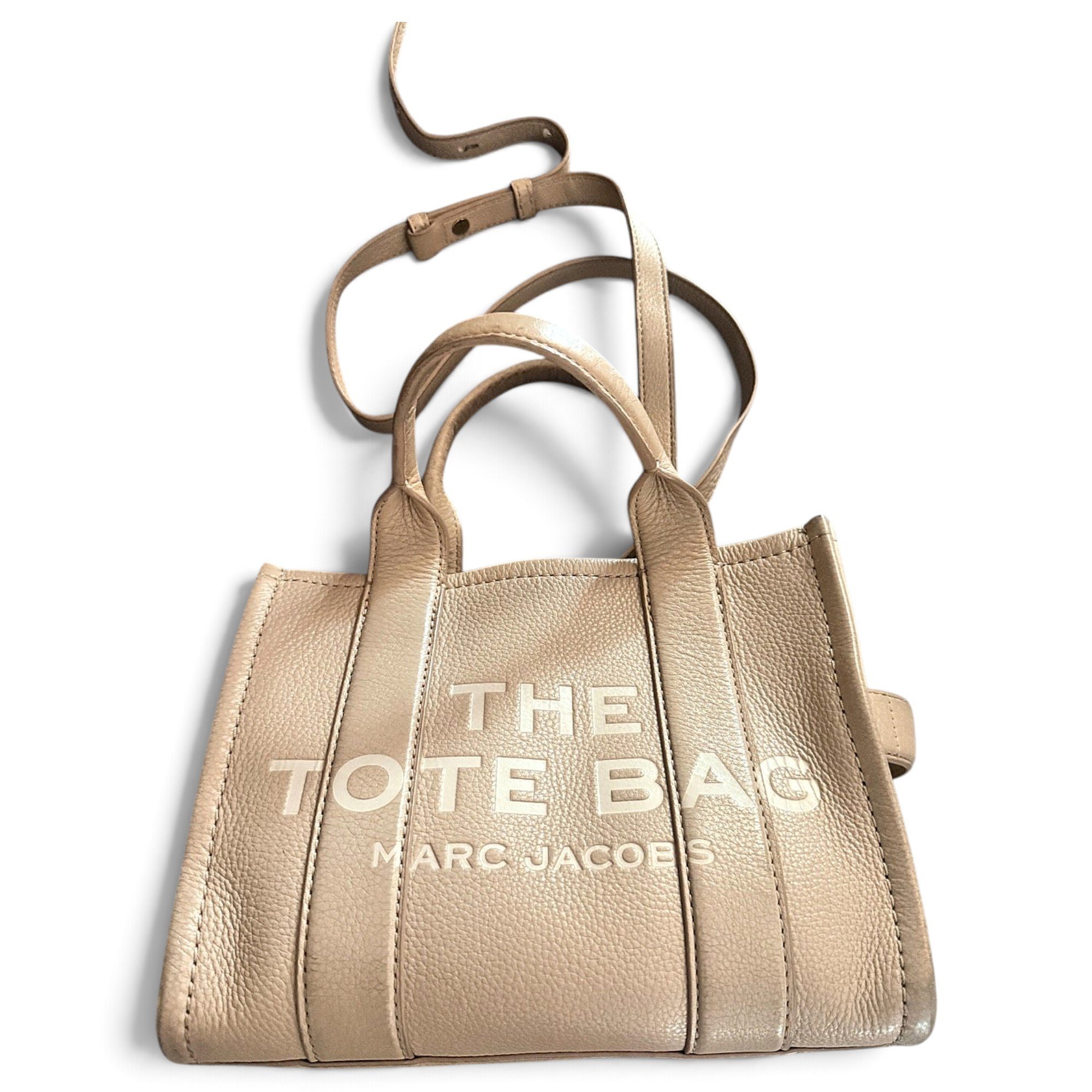 The Tag Tote leather tote