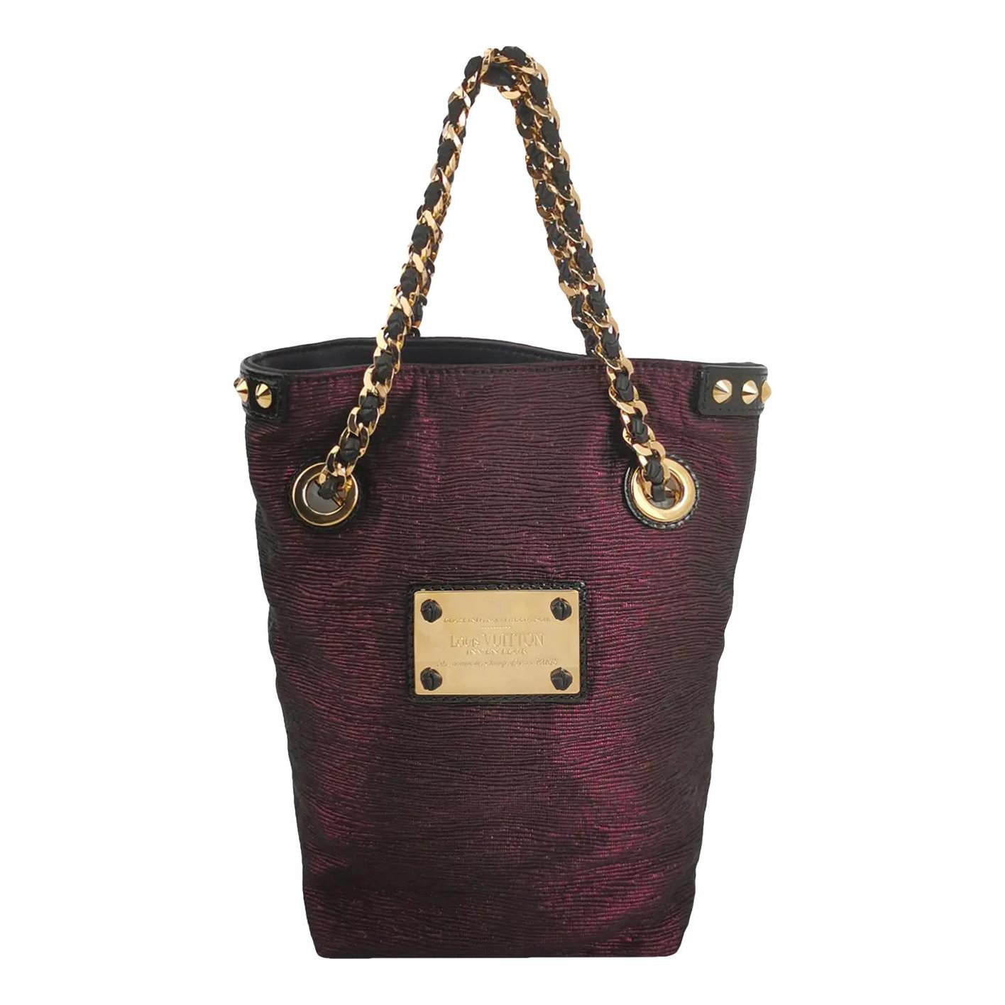 Double jeu cloth handbag