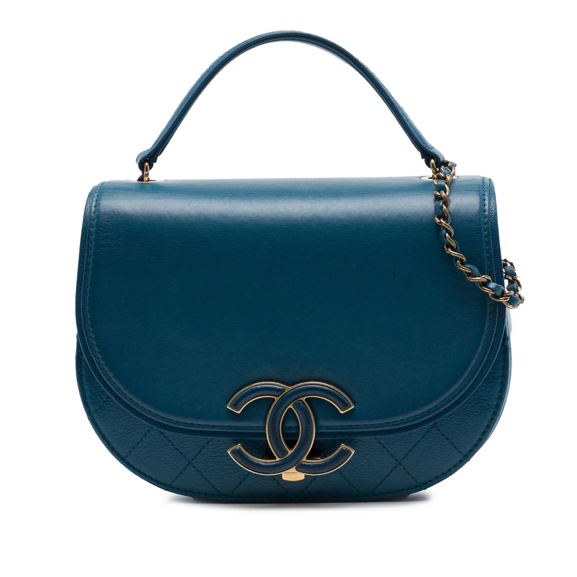Coco Curve leather satchel