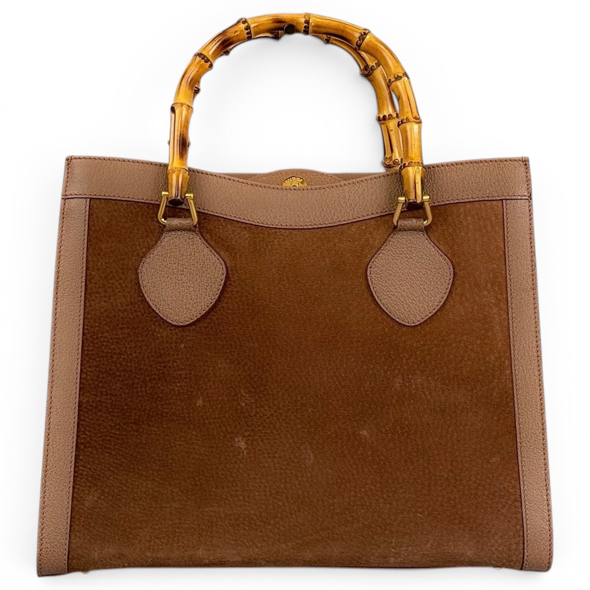 Diana Bamboo leather tote