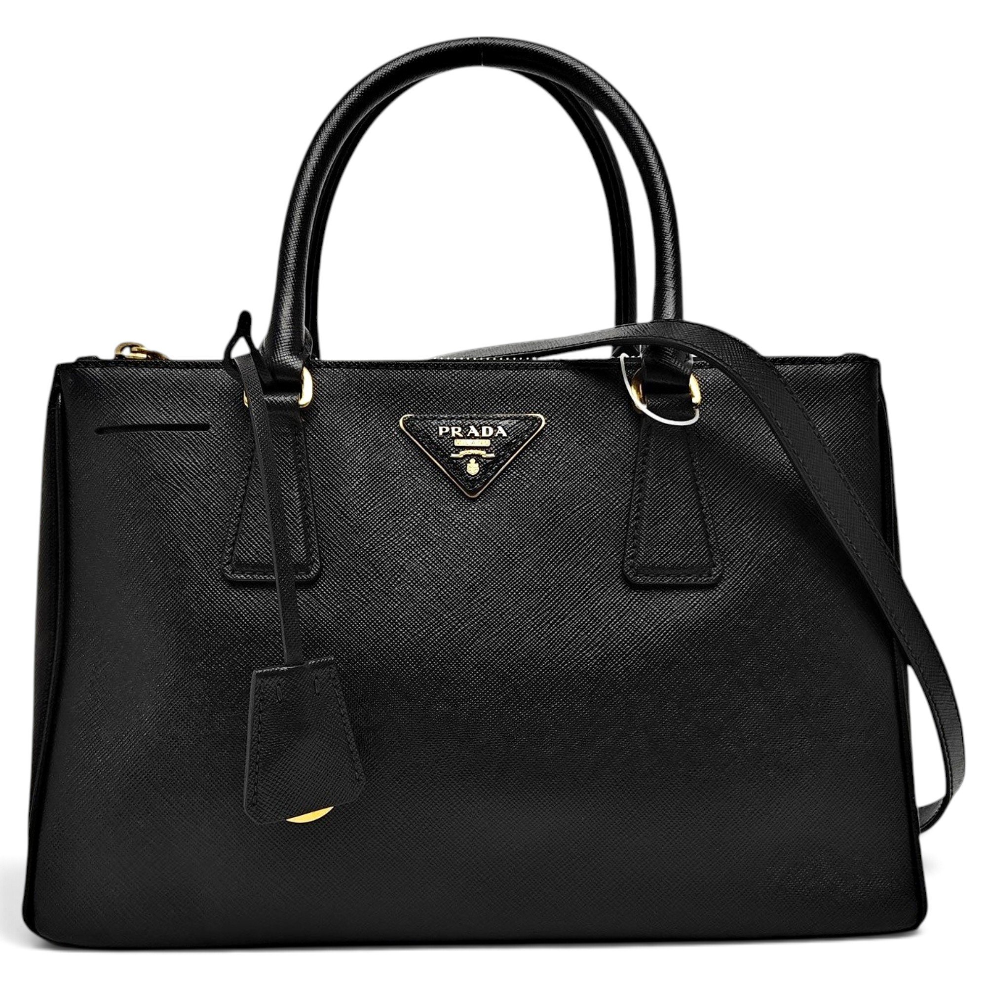Galleria leather handbag