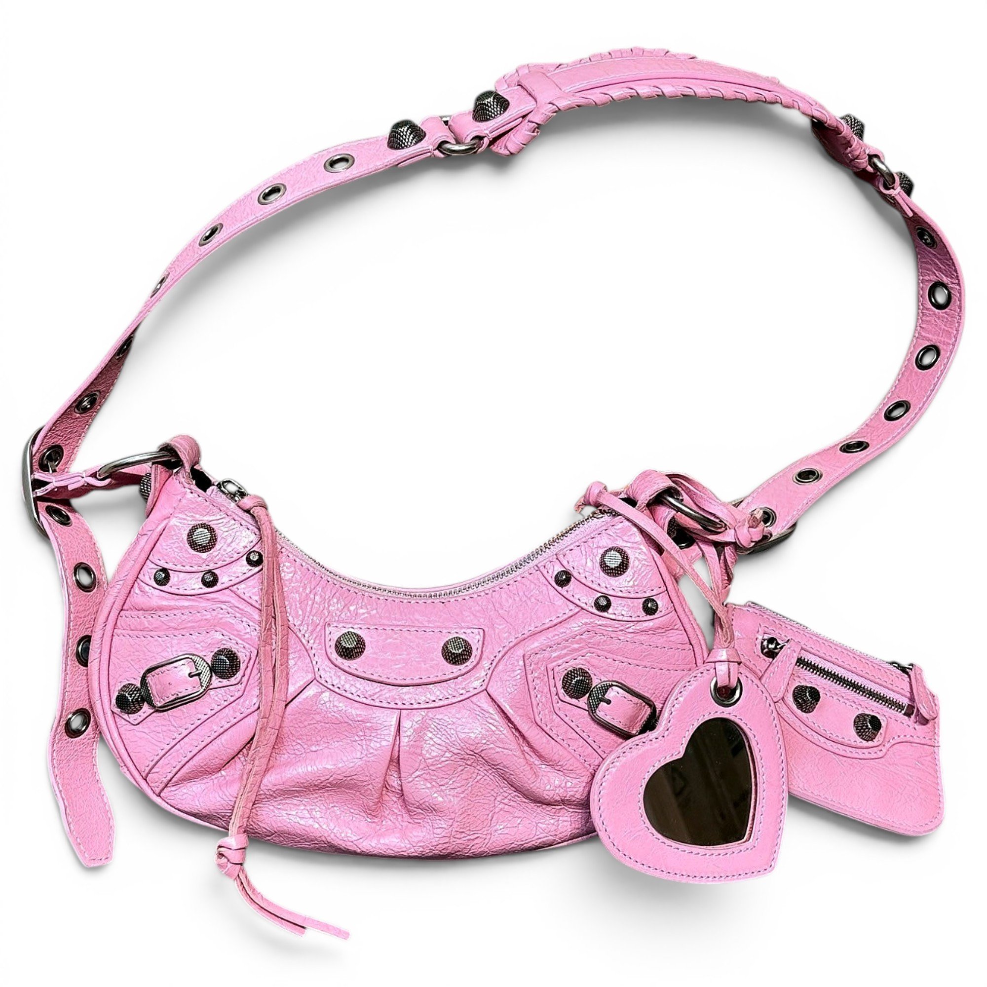 Le Cagole leather handbag