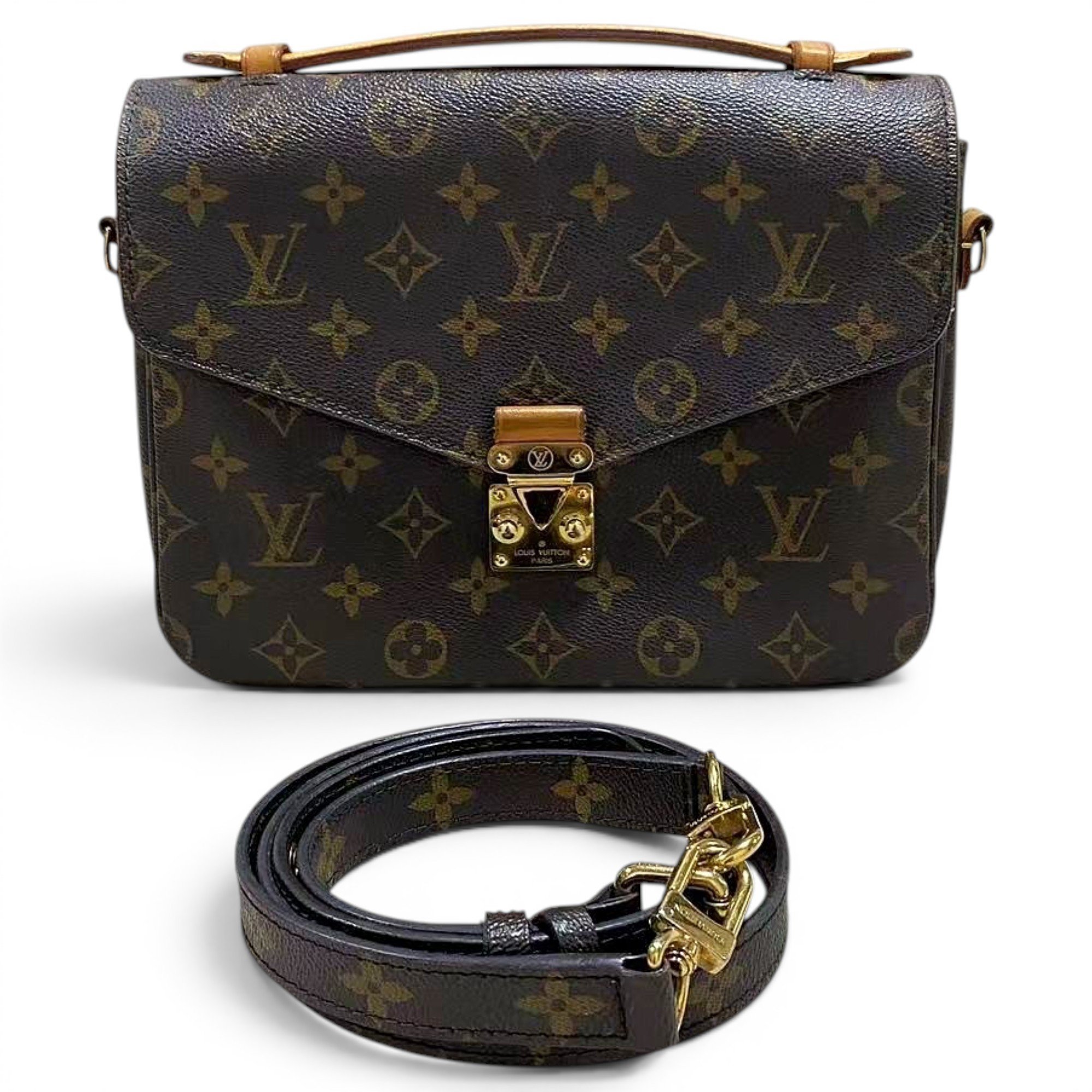 Metis leather crossbody bag