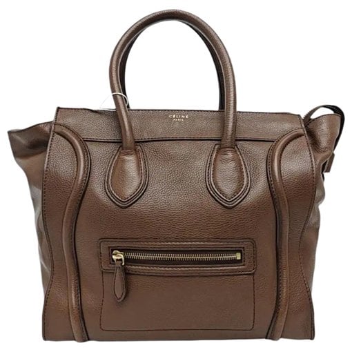 Luggage leather handbag