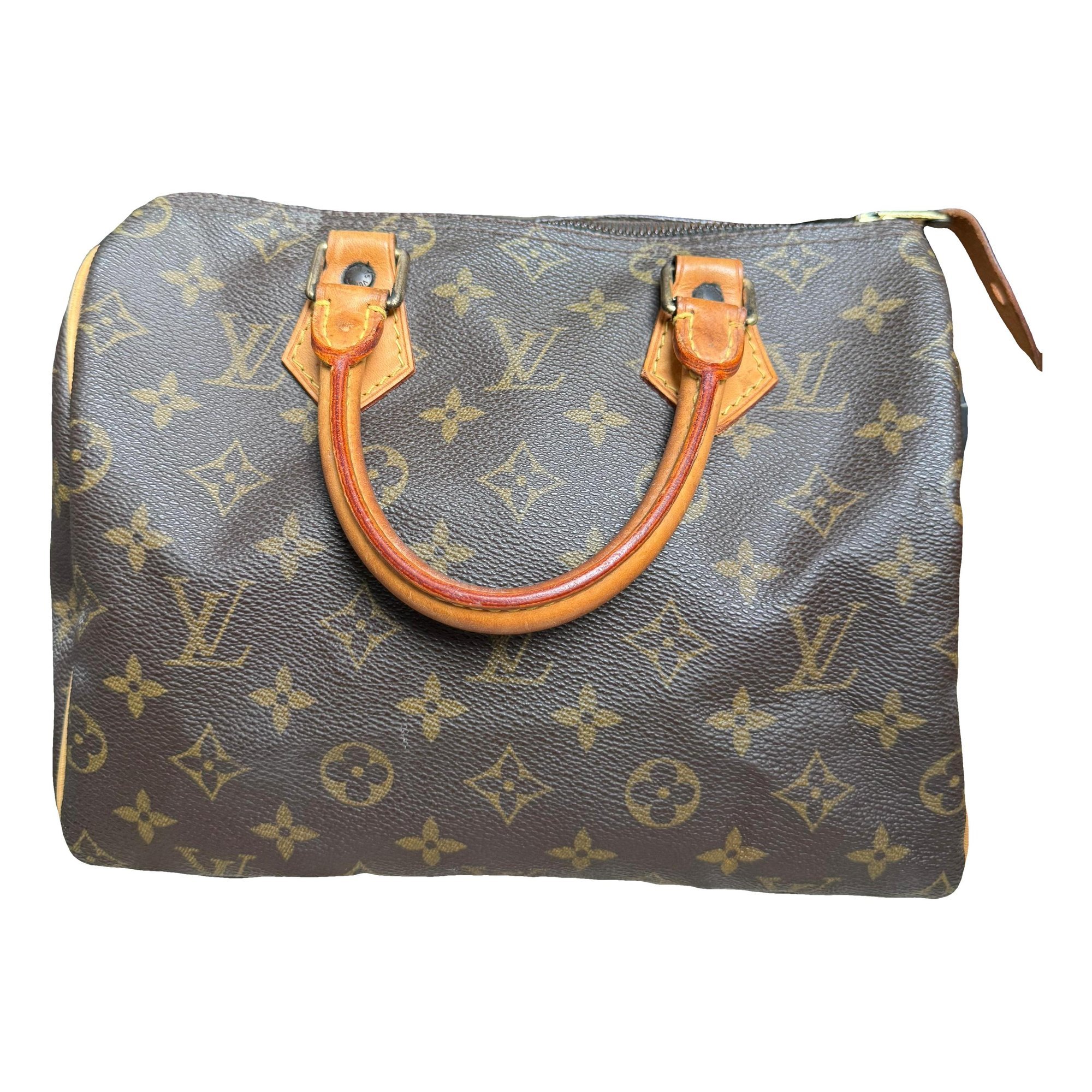 Speedy leather handbag