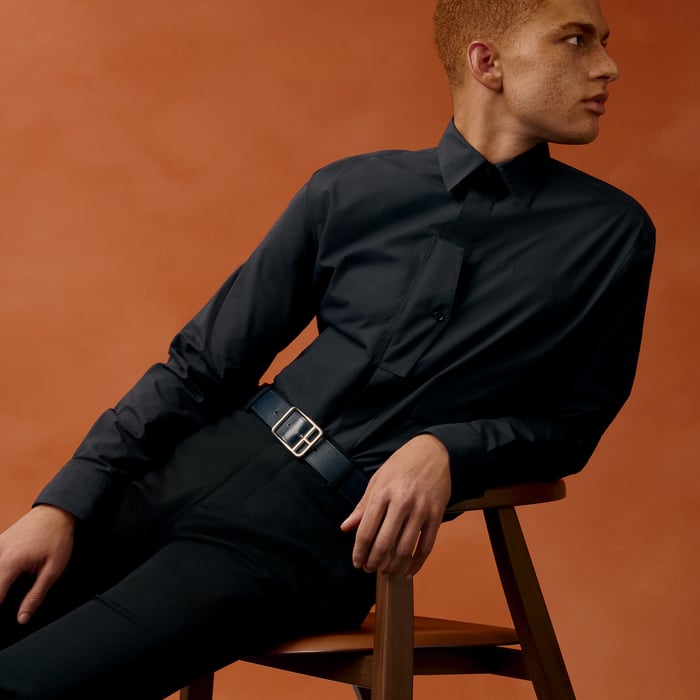 Half Cod 38 Reversible Leather Belt