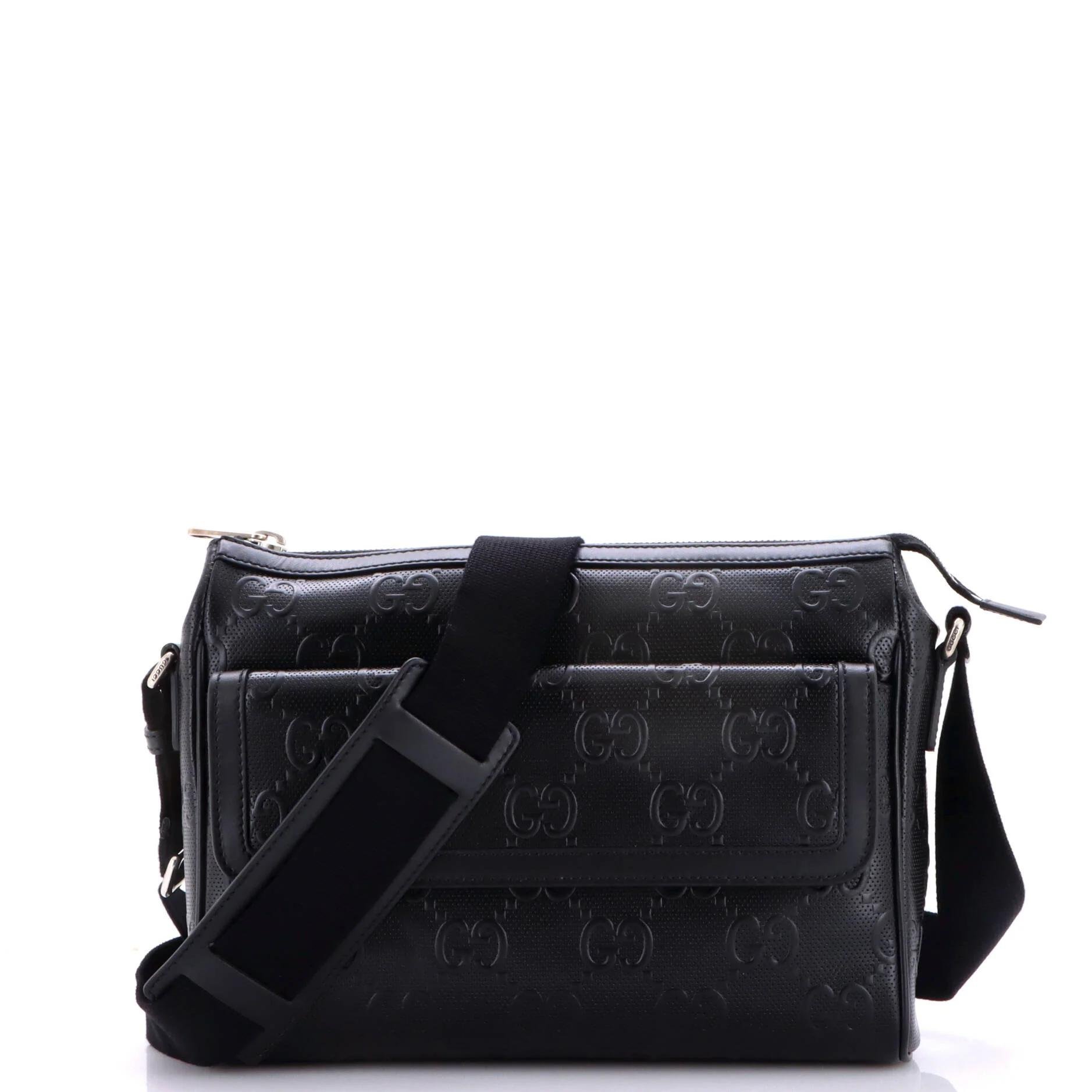 Leather crossbody bag