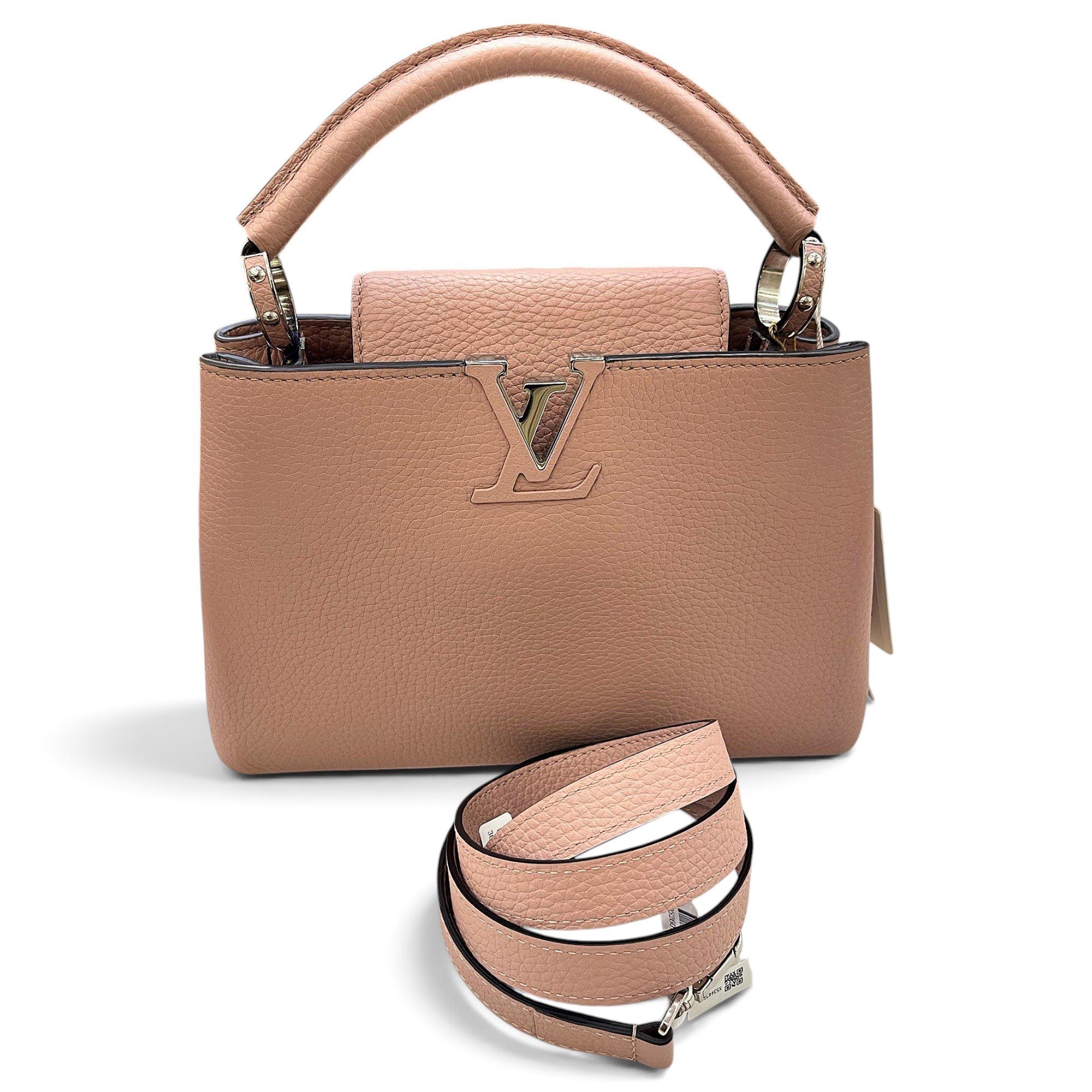 Capucines leather handbag