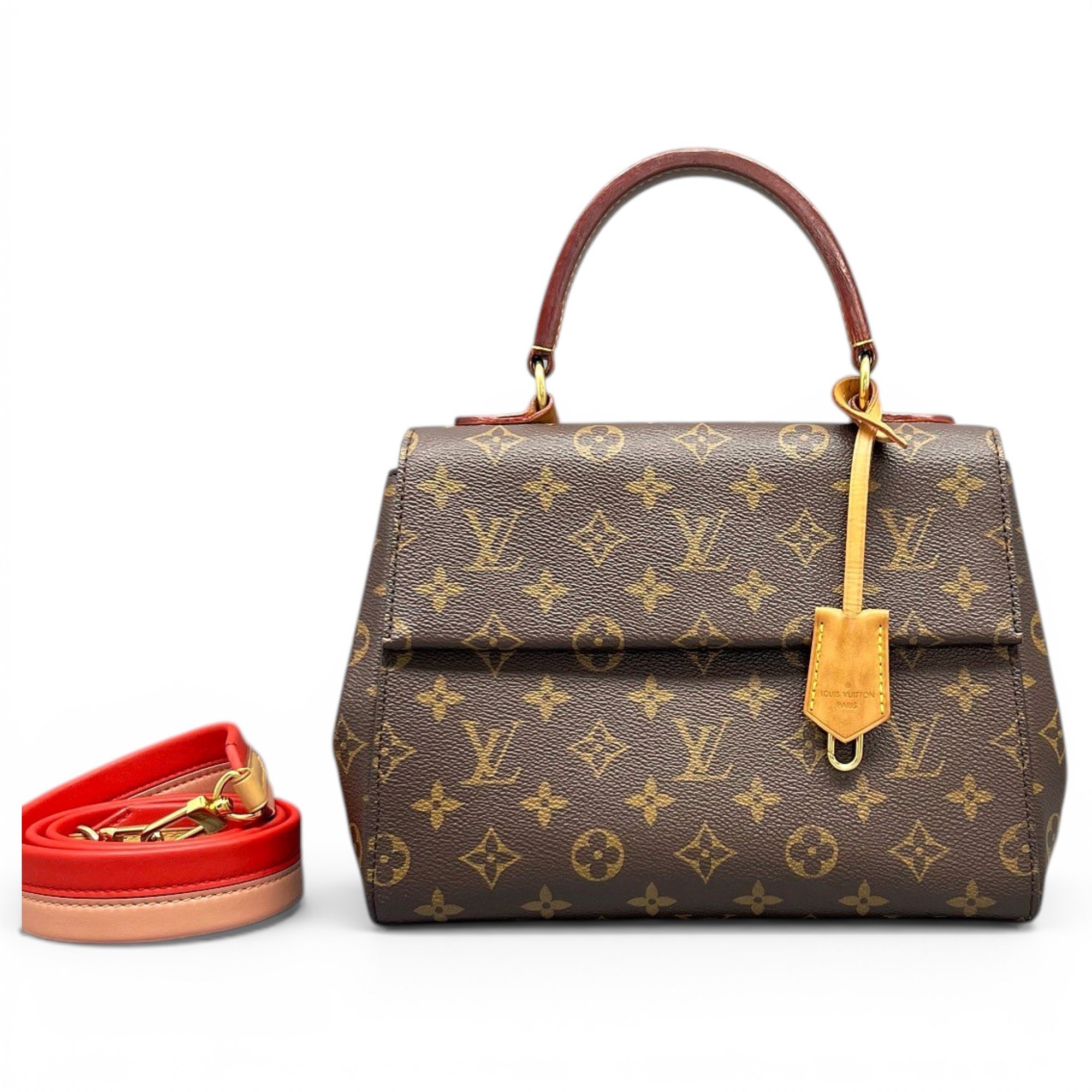 Cluny leather handbag