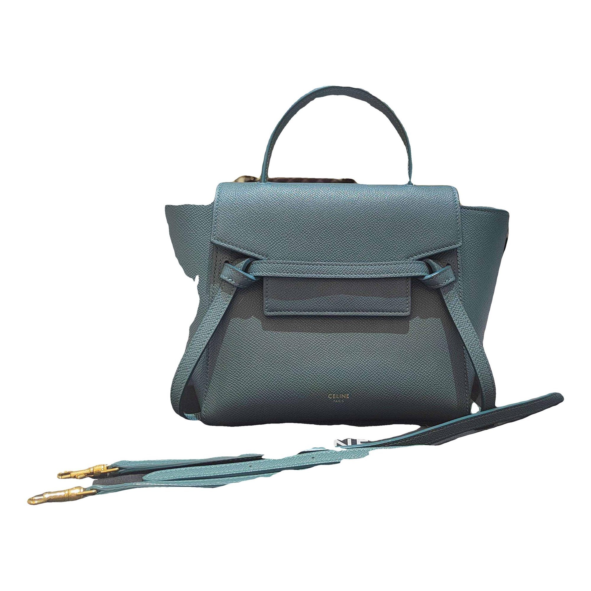 Belt leather handbag