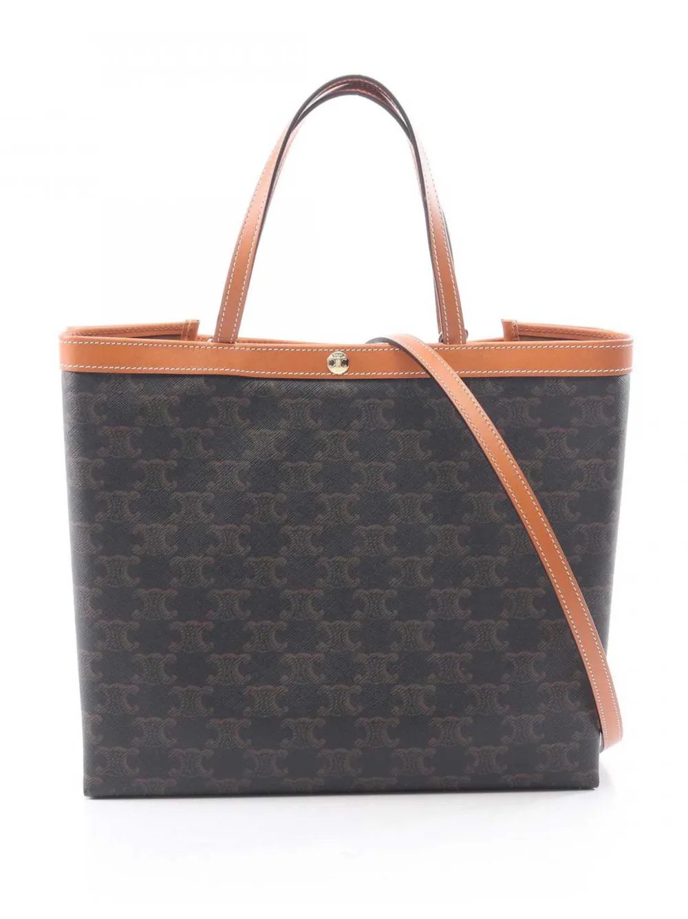2000-2026 Triomphe Vertical Square Cabas Tote satchel