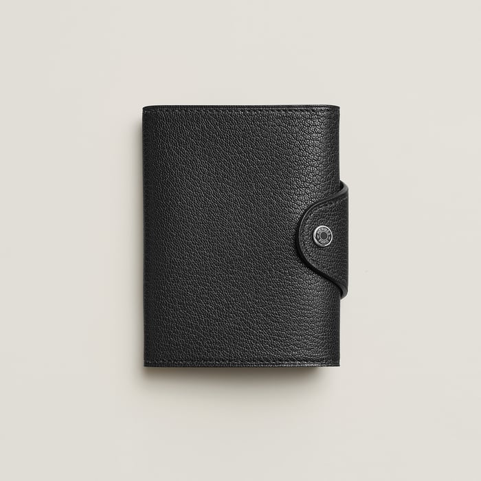 Noir Iliade Compact Card Holder