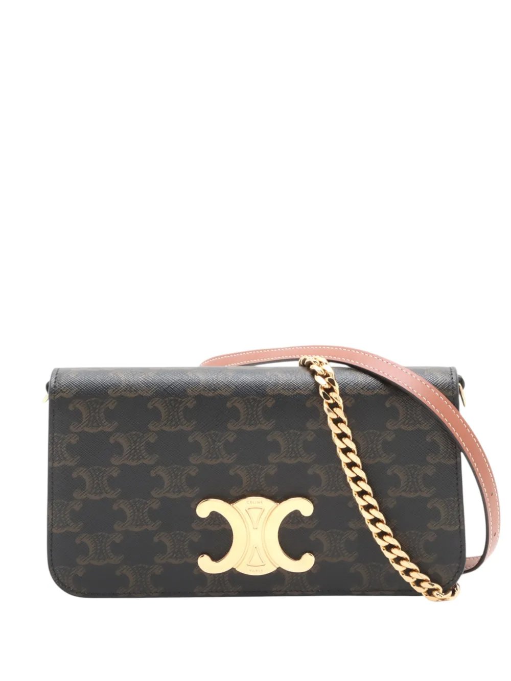 2000-2026 Triomphe Coated Canvas Triomphe Multi Pochette satchel