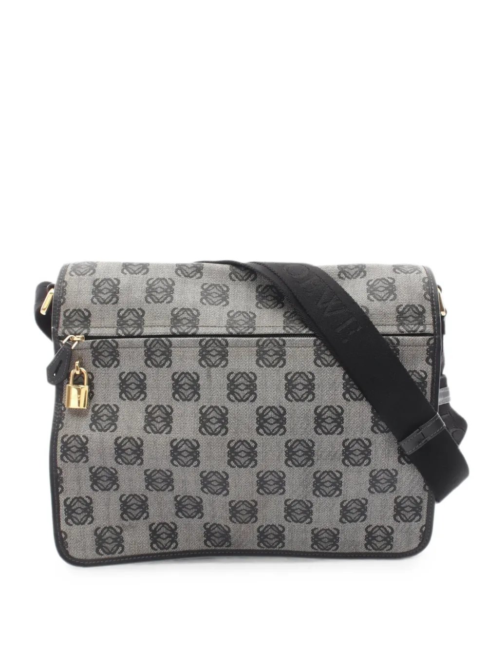 Loewe 00s Anagram messenger bag