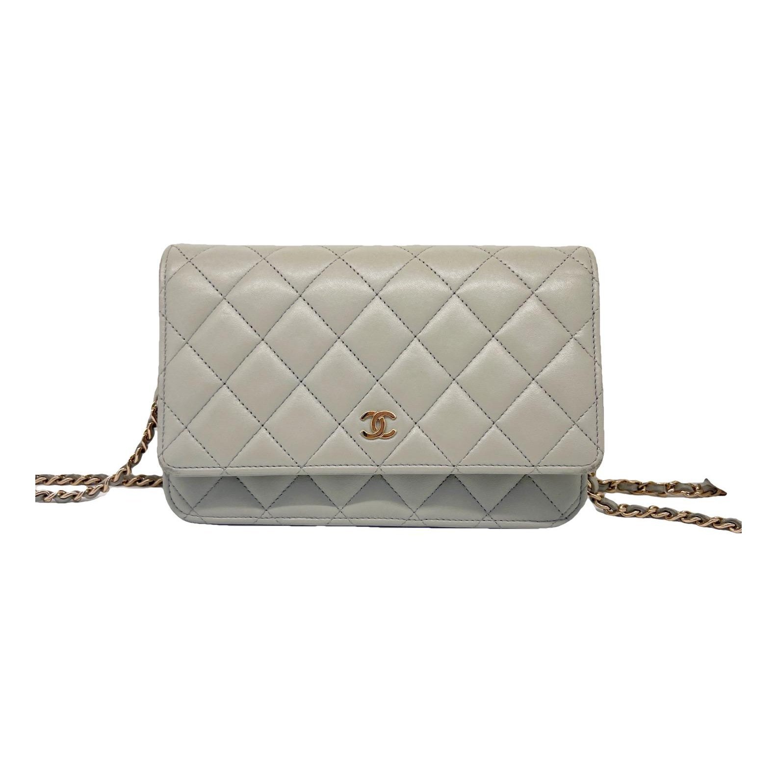 Wallet On Chain Timeless/Classique leather crossbody bag