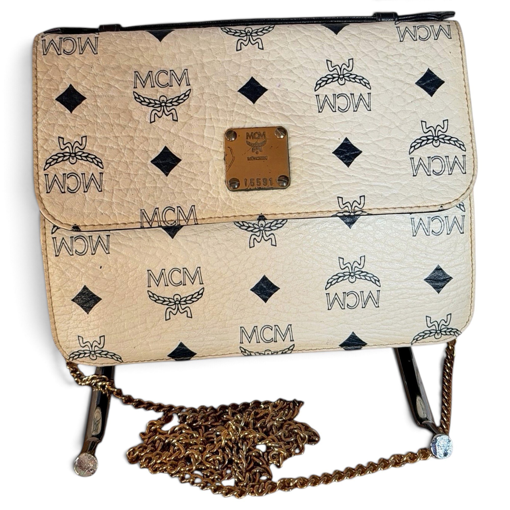 Leather crossbody bag