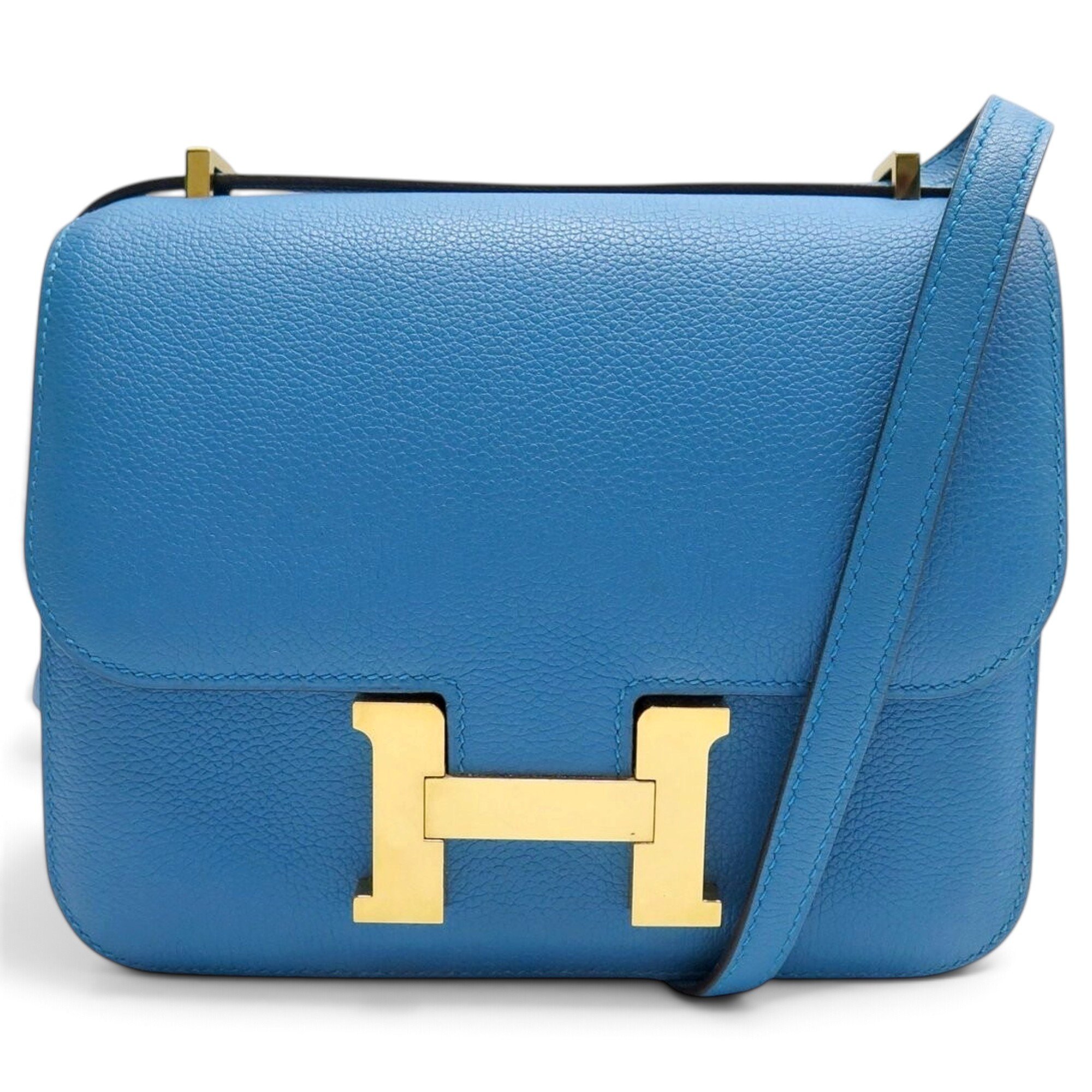 Constance leather crossbody bag
