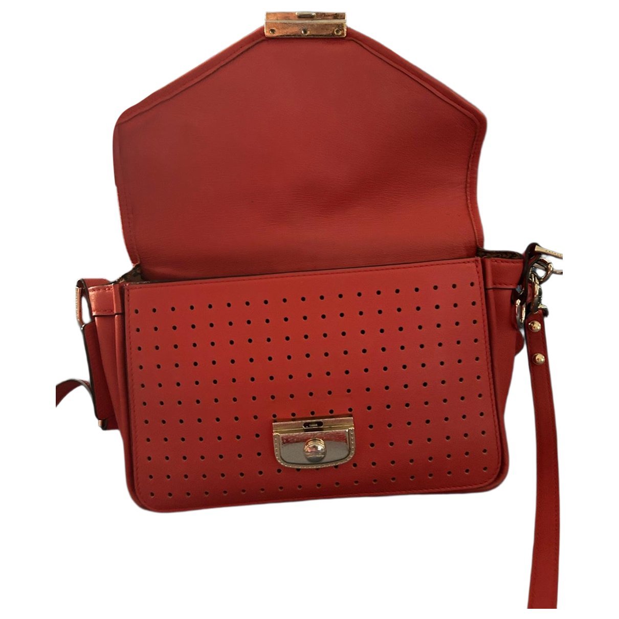 Mademoiselle leather crossbody bag