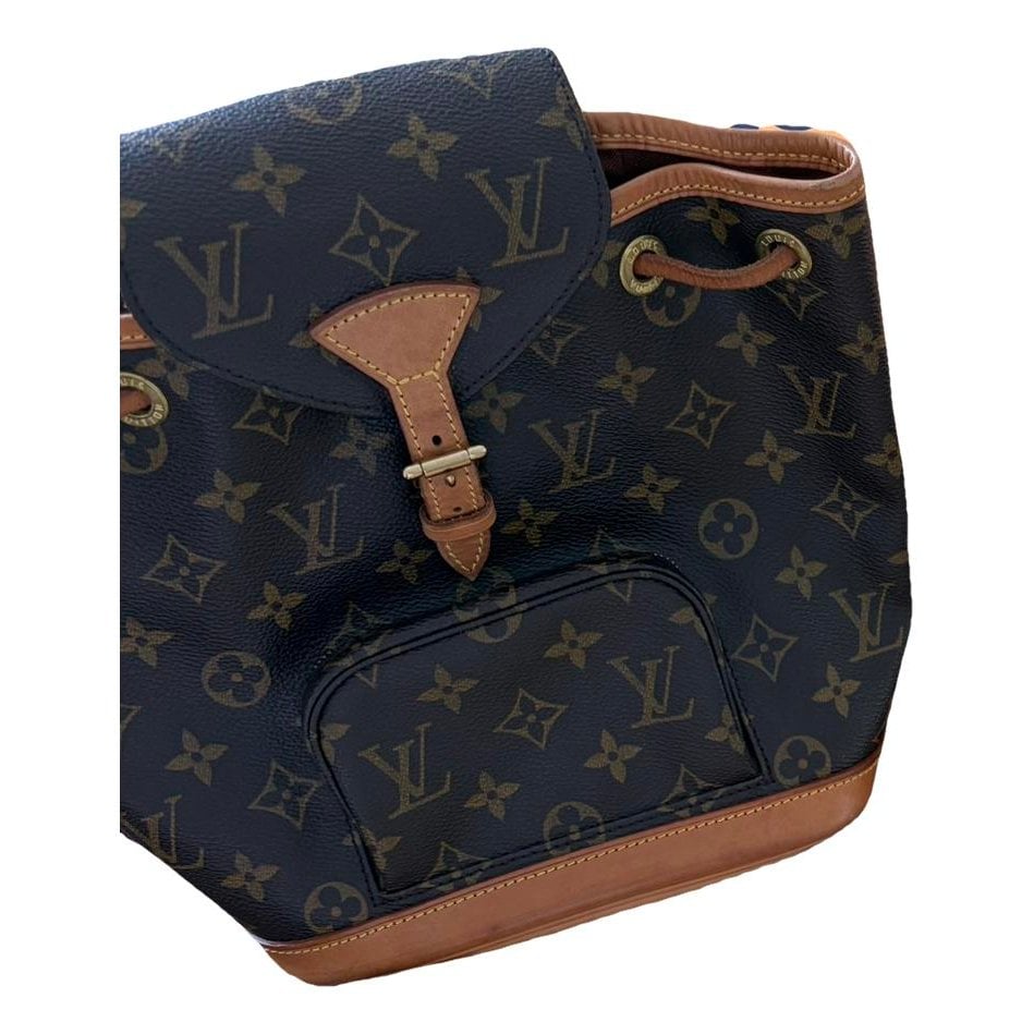 Montsouris Vintage cloth backpack
