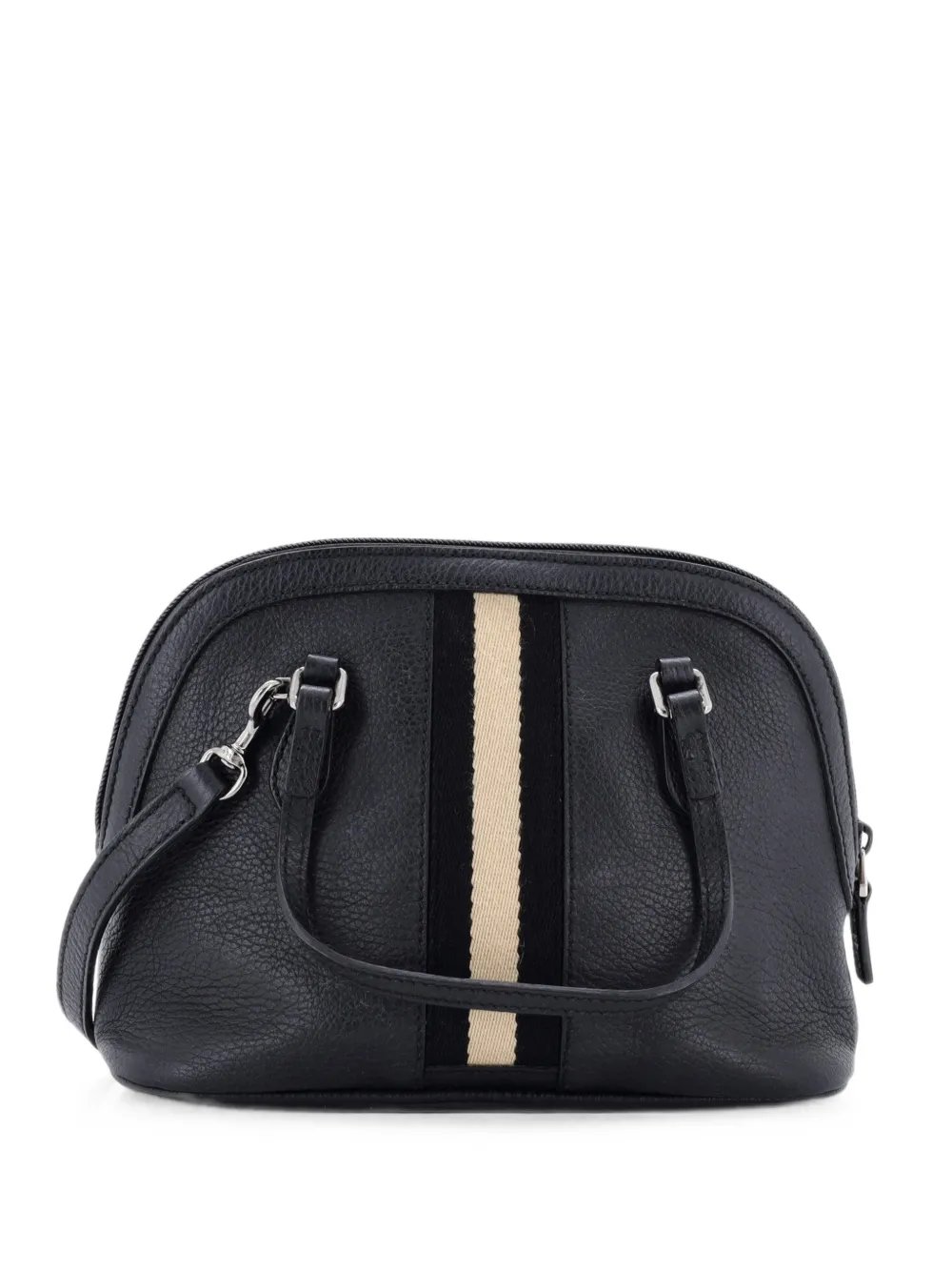 Web Convertible Dome Leather Mini satchel