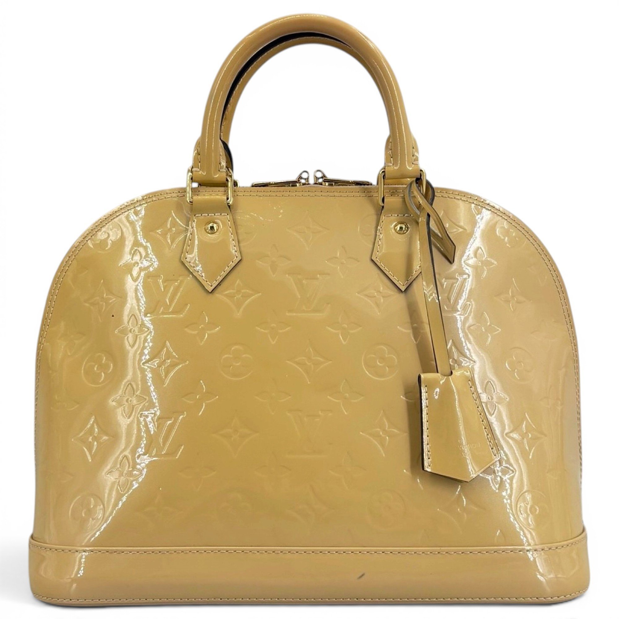 Alma patent leather handbag